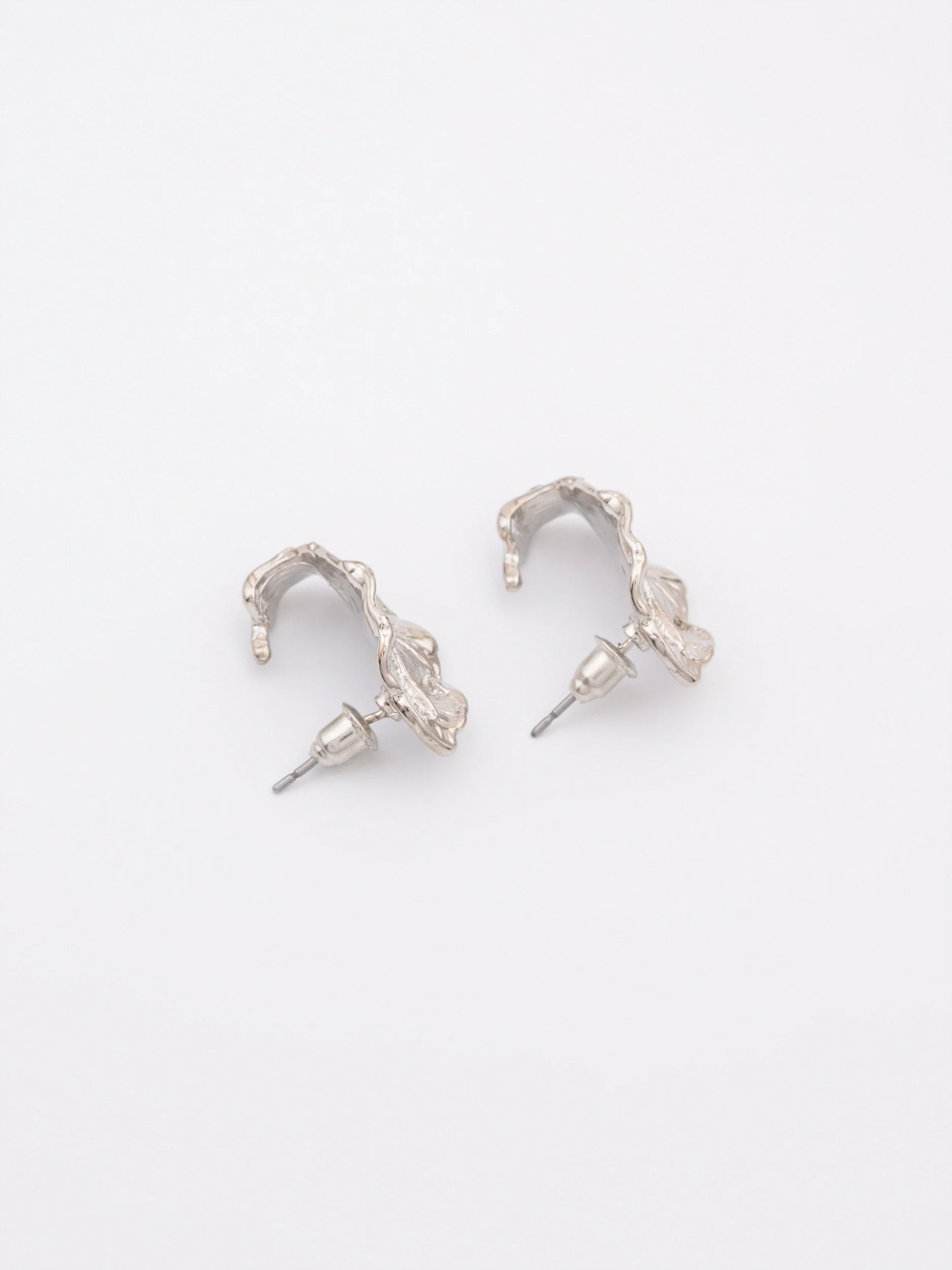 Leaf Stud Earrings - Image 2