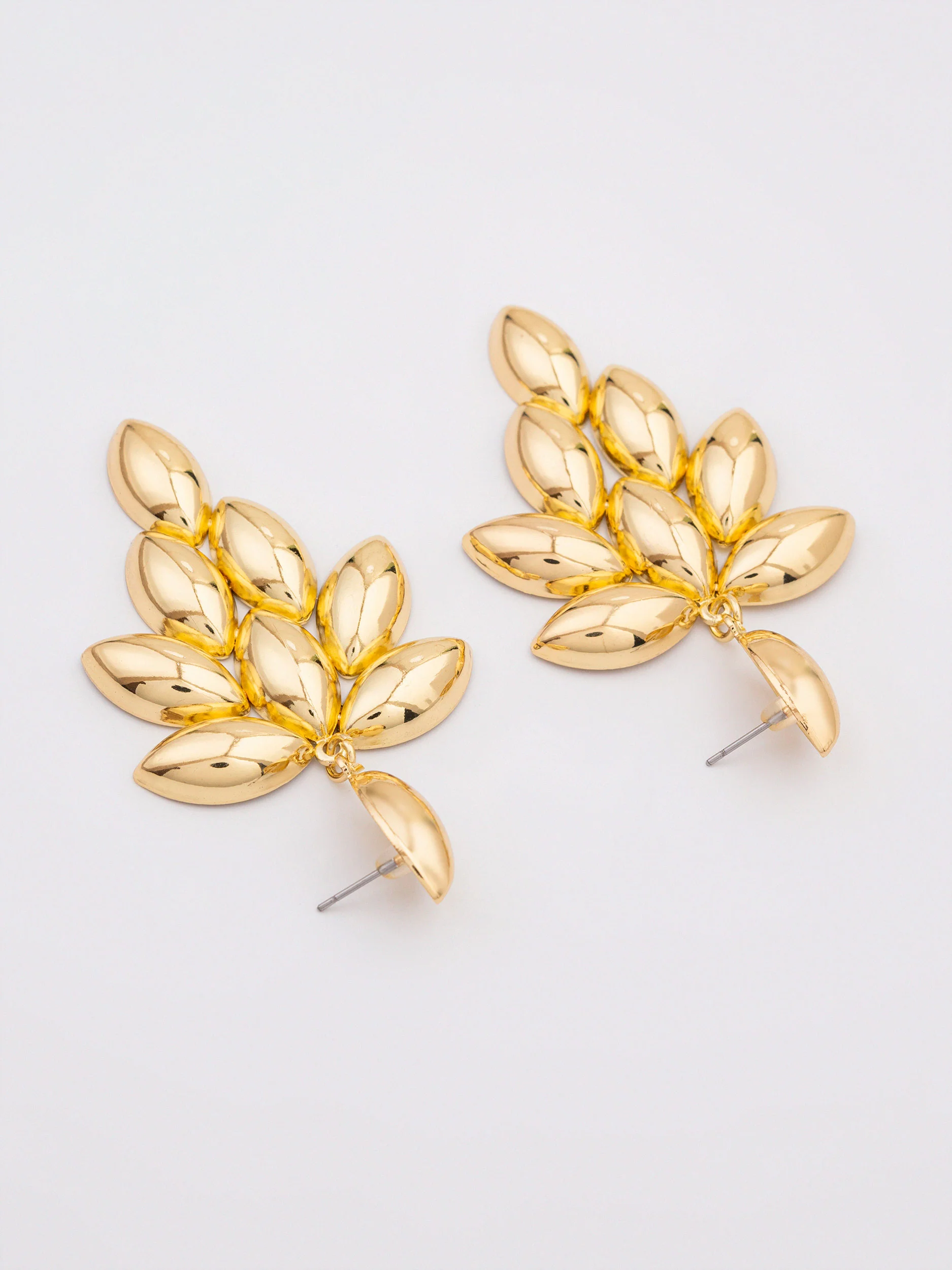 Leaf Cluster Earrings - Image 2