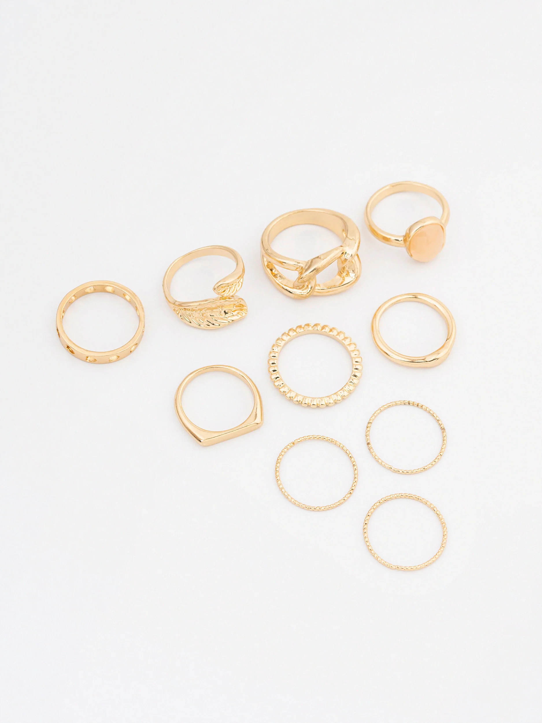Textured Ring Set - Image 3