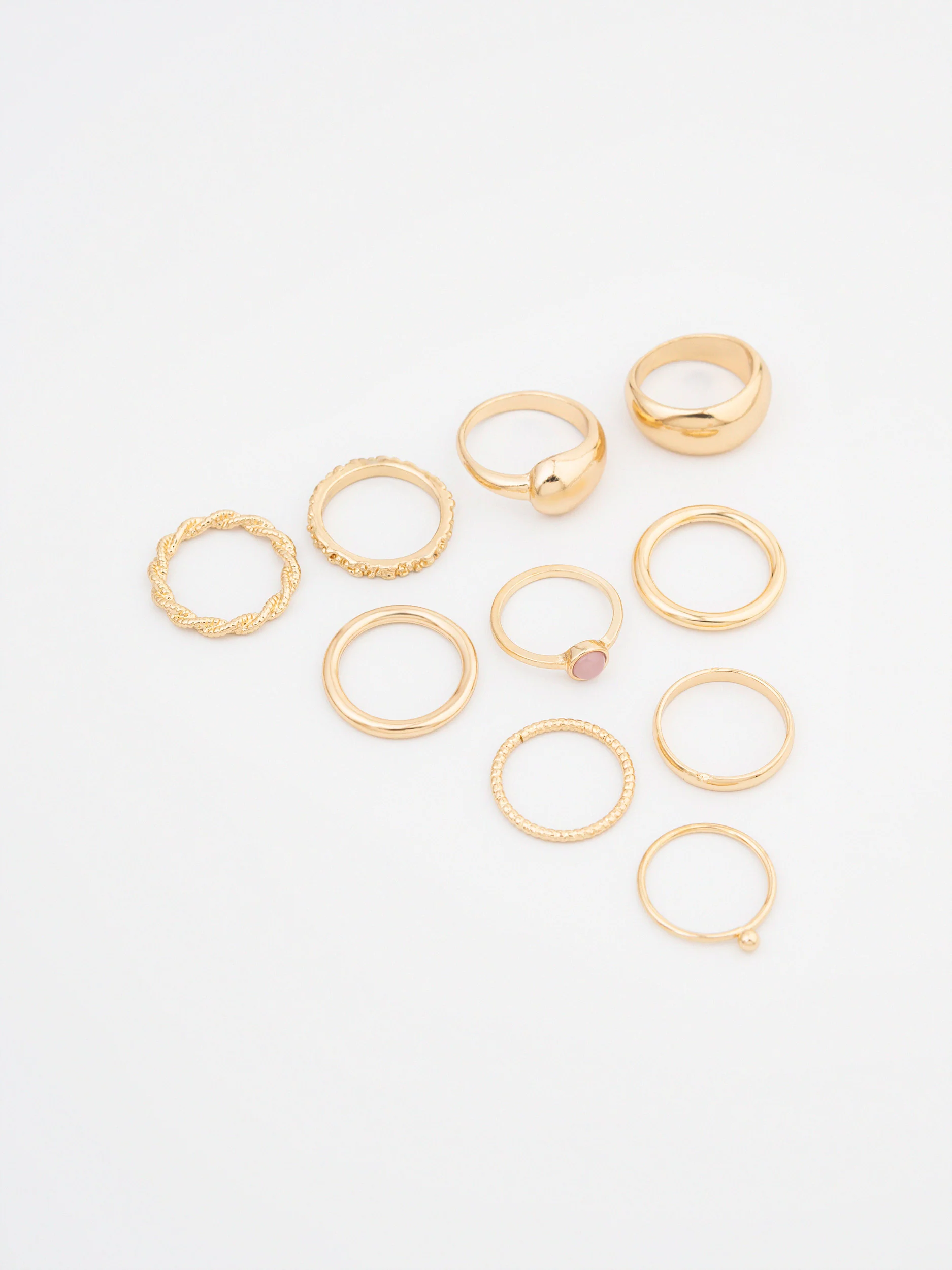 Gemstone Ring Set - Image 4