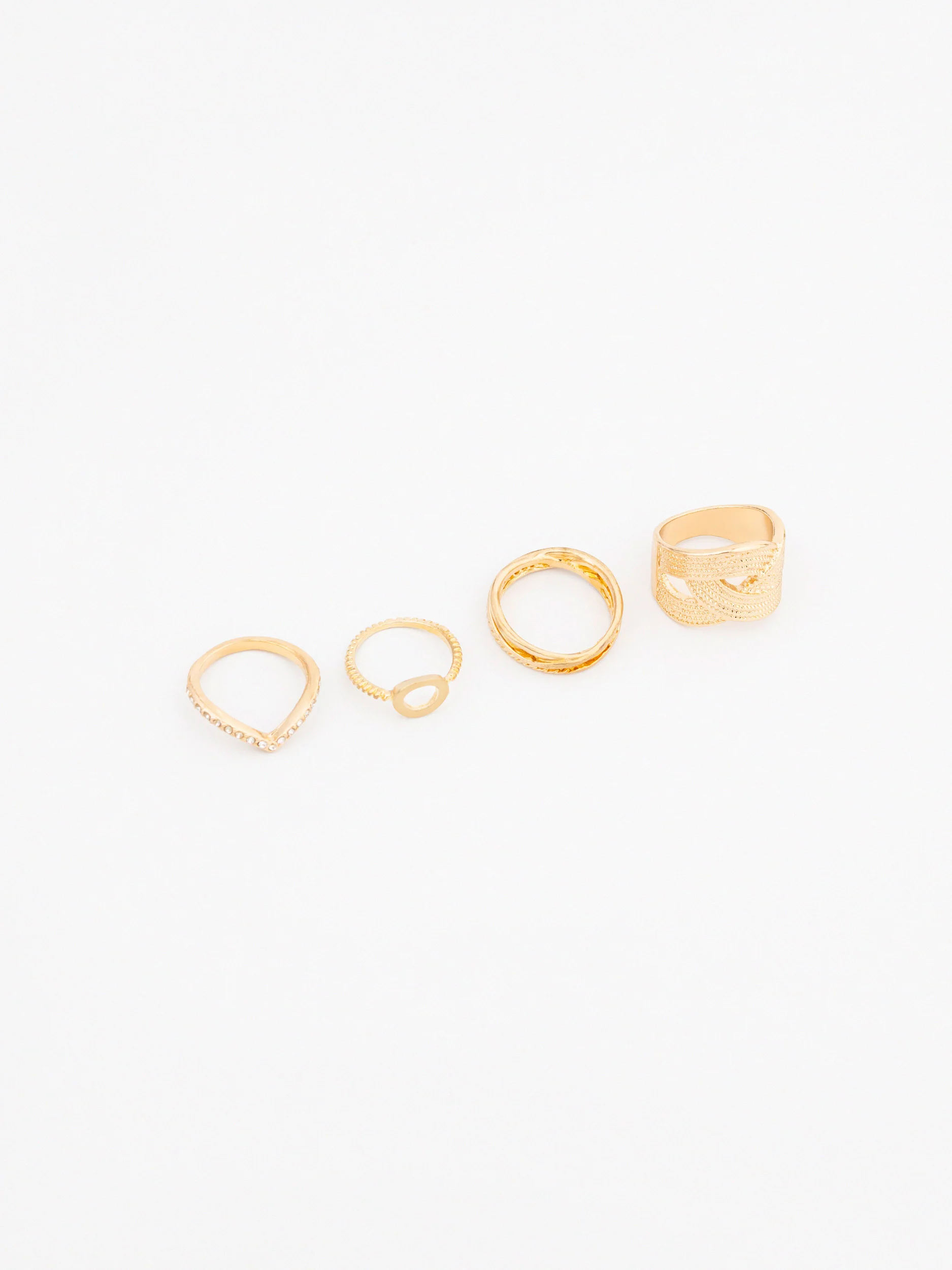 Sculpted Ring Set - Image 2