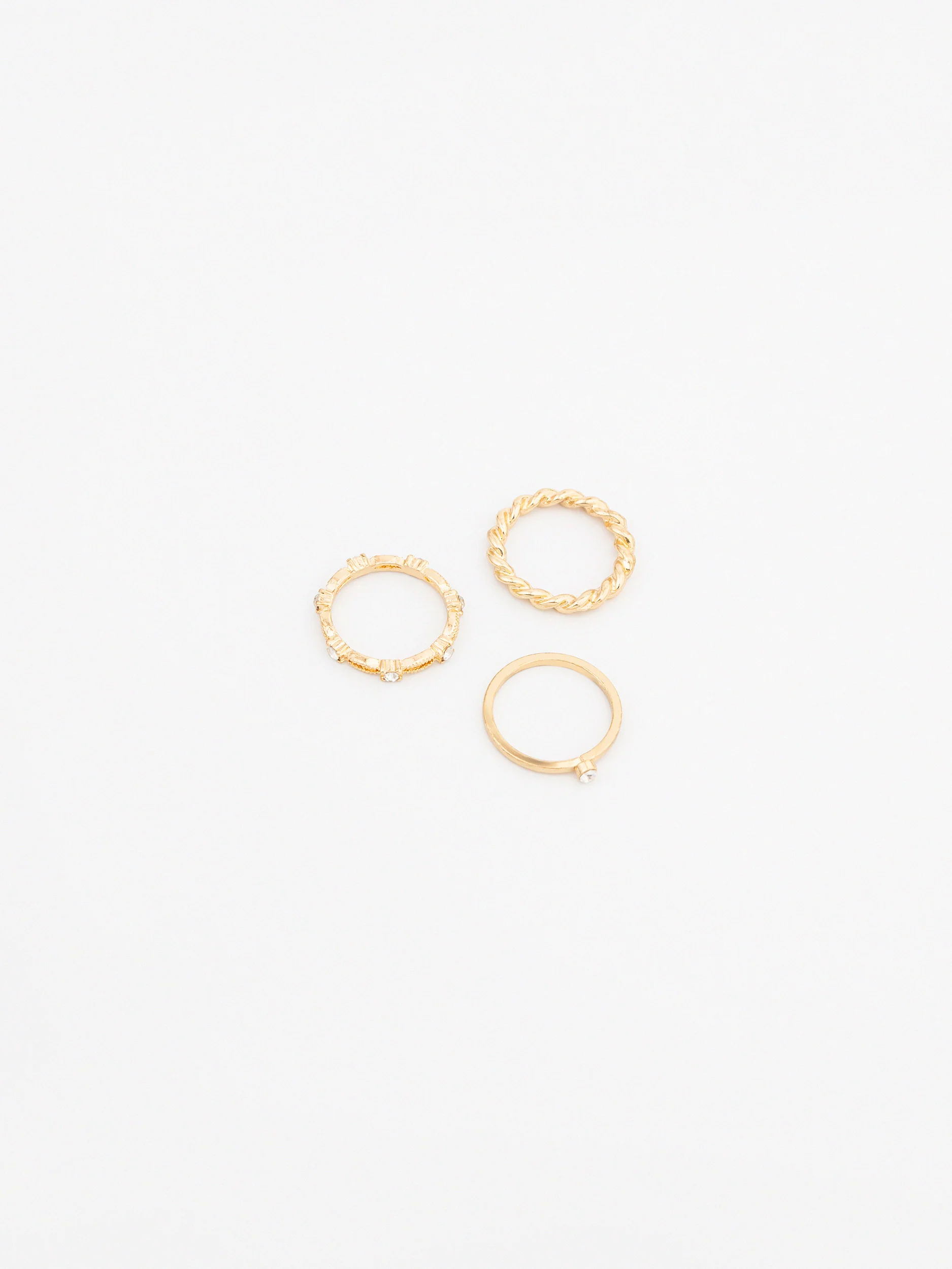 Sculpted Ring Set - Image 4