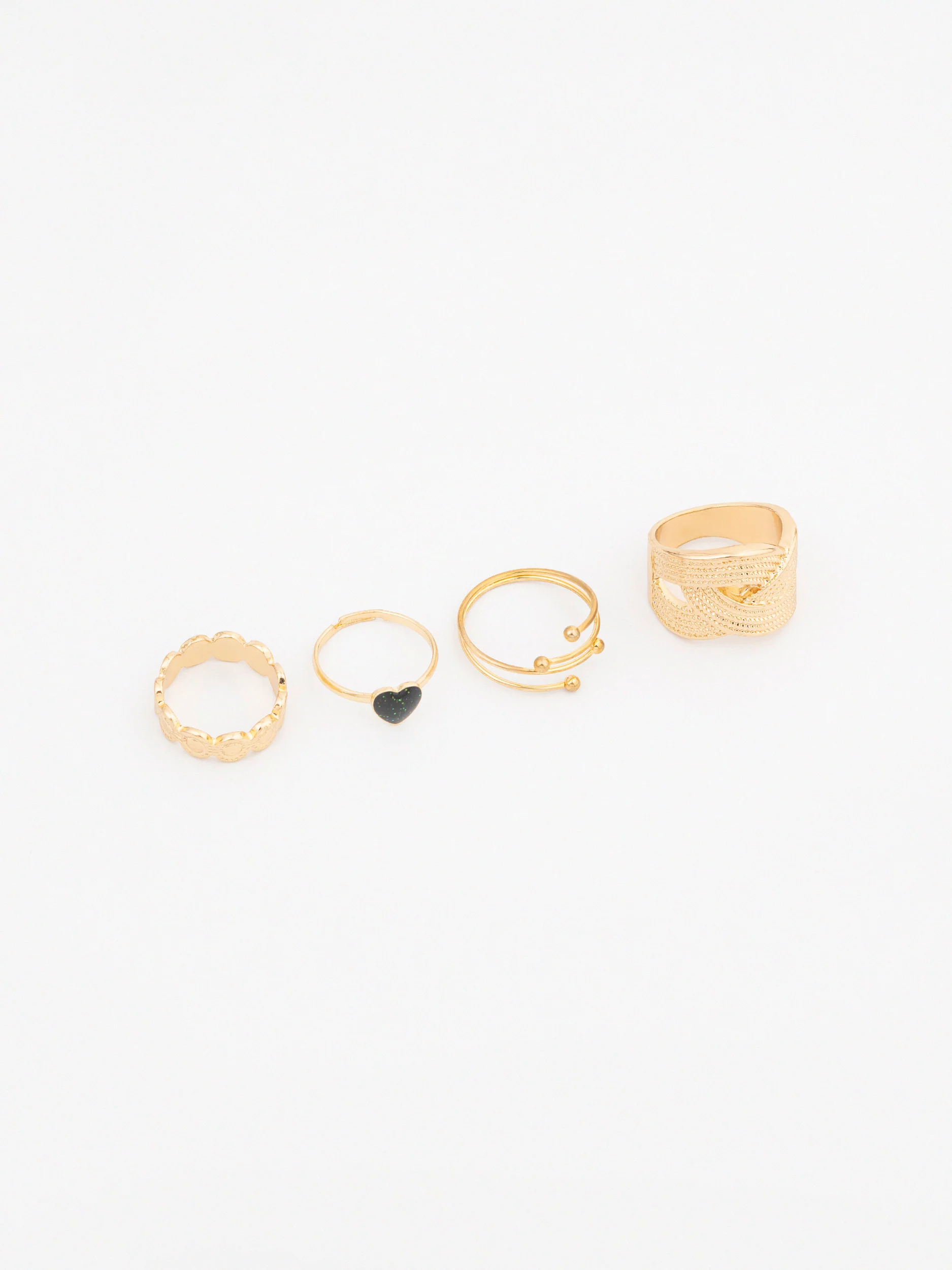 Scalloped Ring Set - Image 4