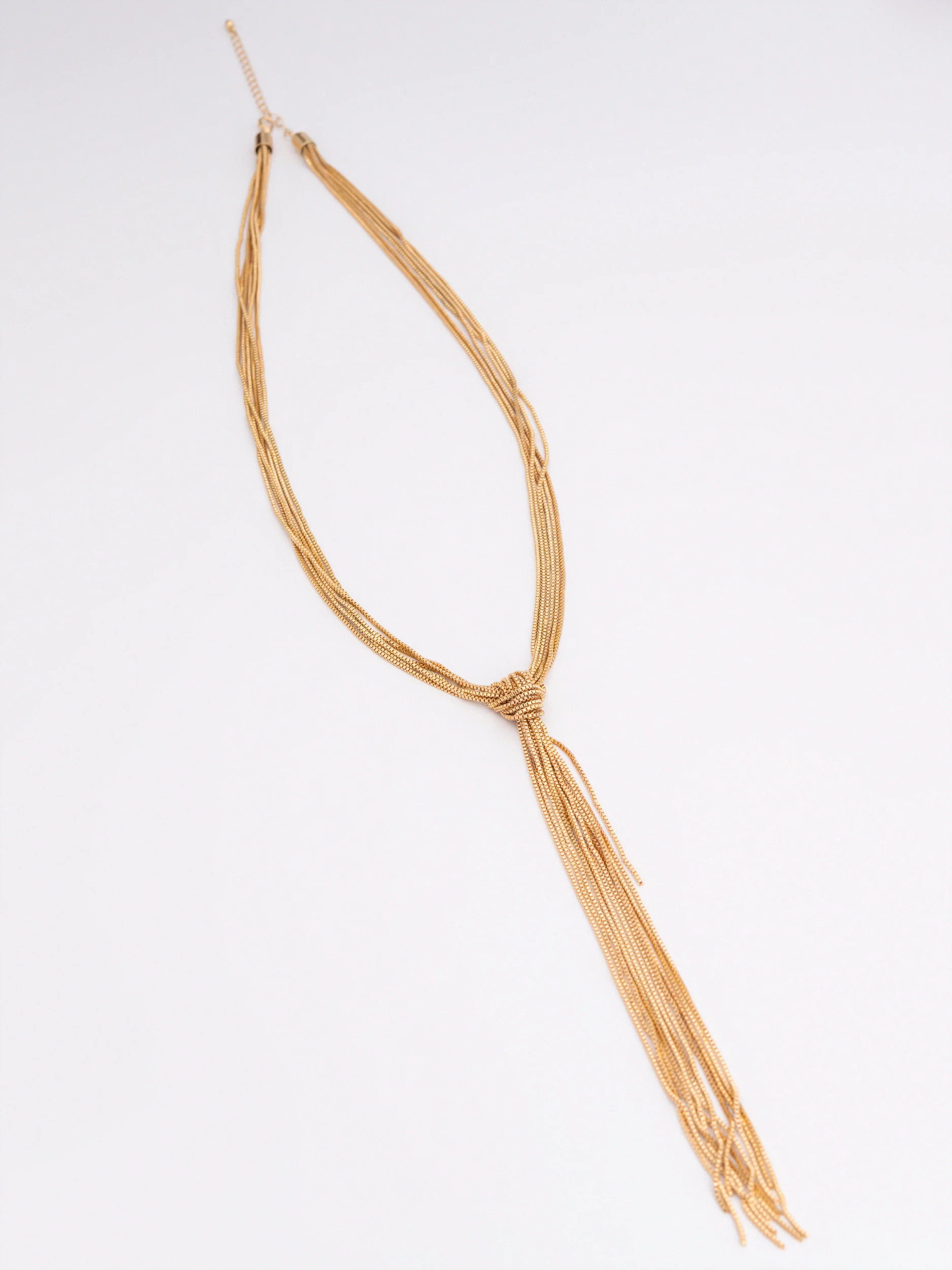 Knoted Chain Necklace - Image 2