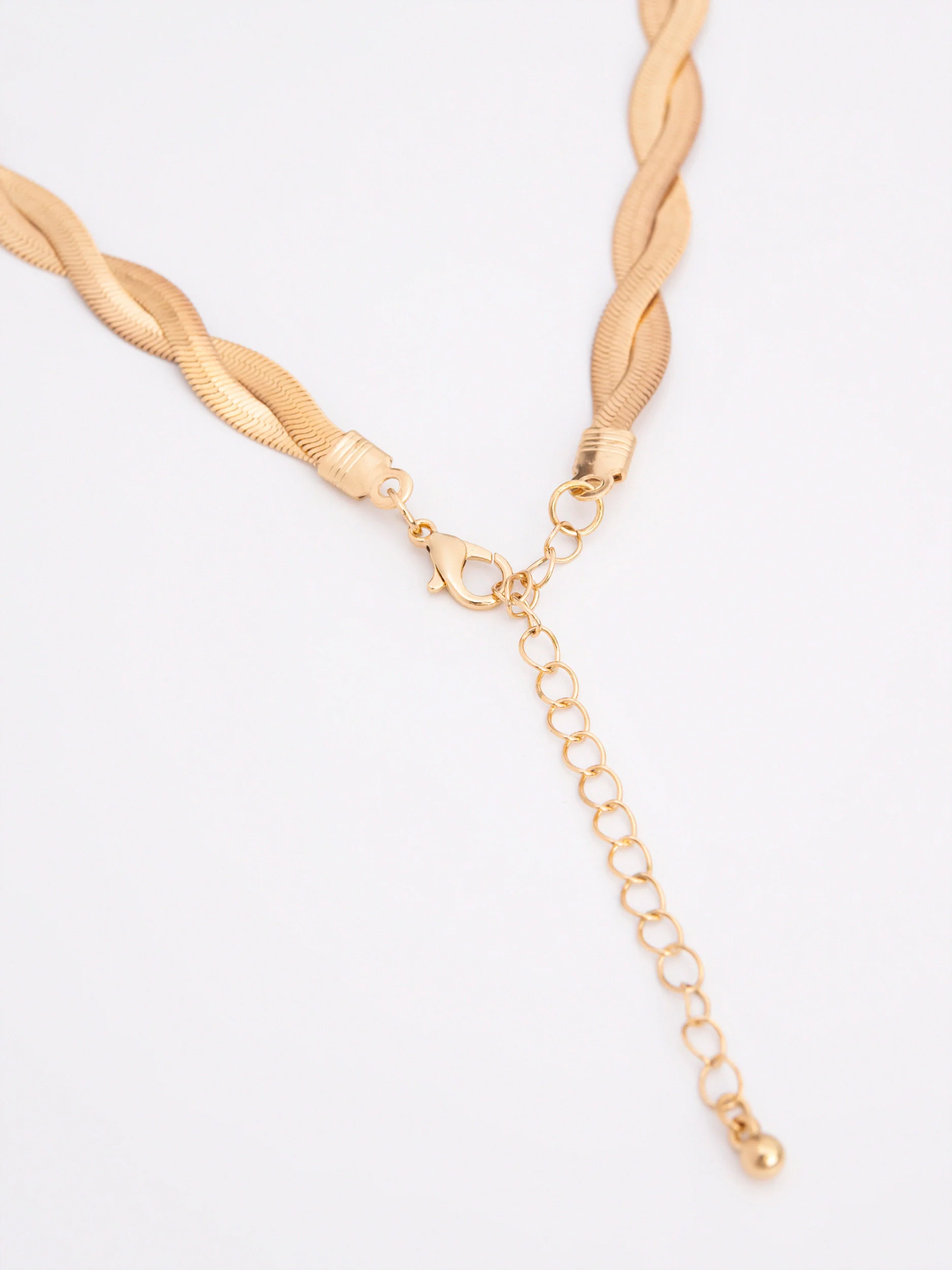 Braided Lariat Necklace - Image 3