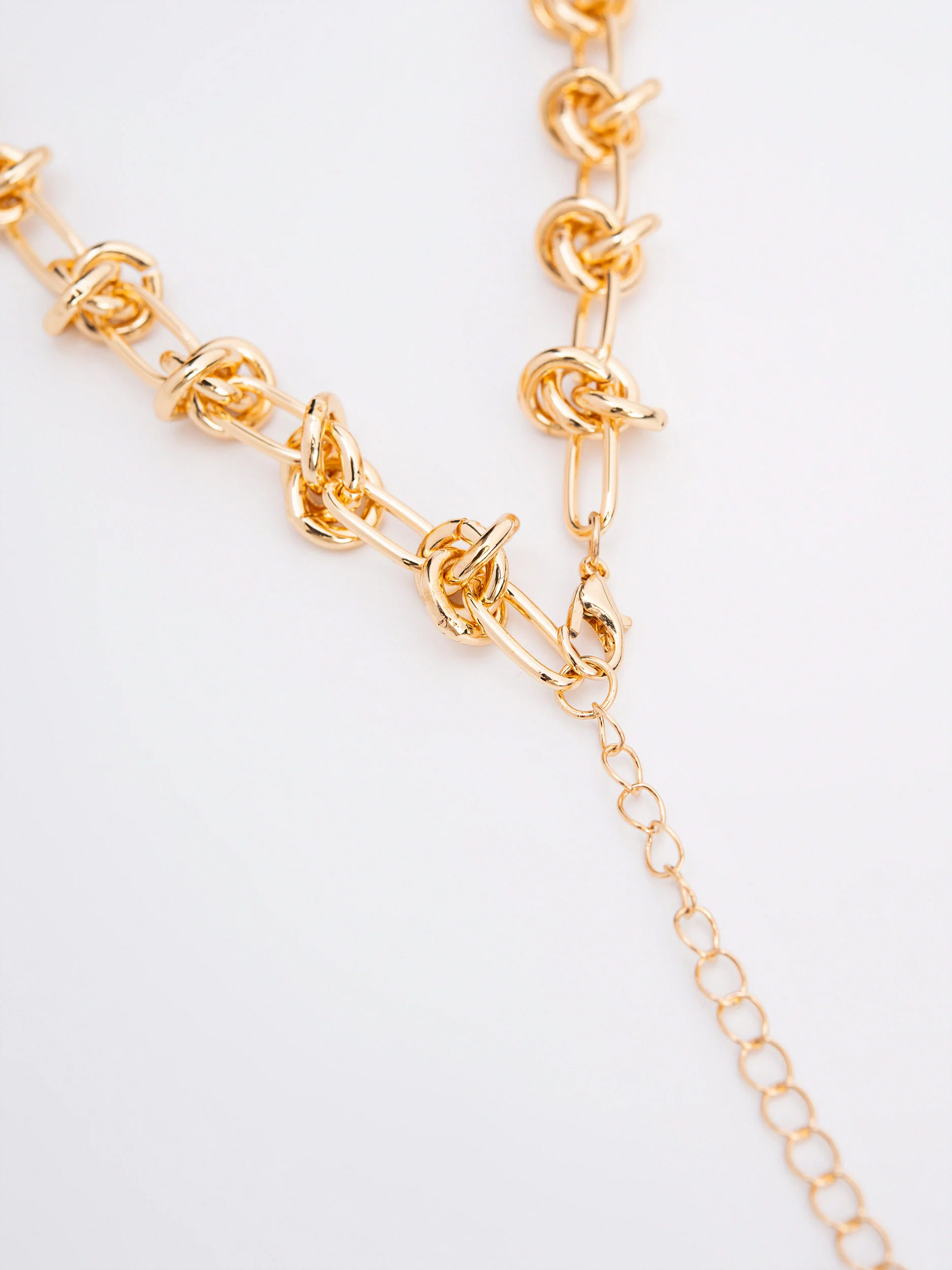 Knoted Chain Necklace - Image 3