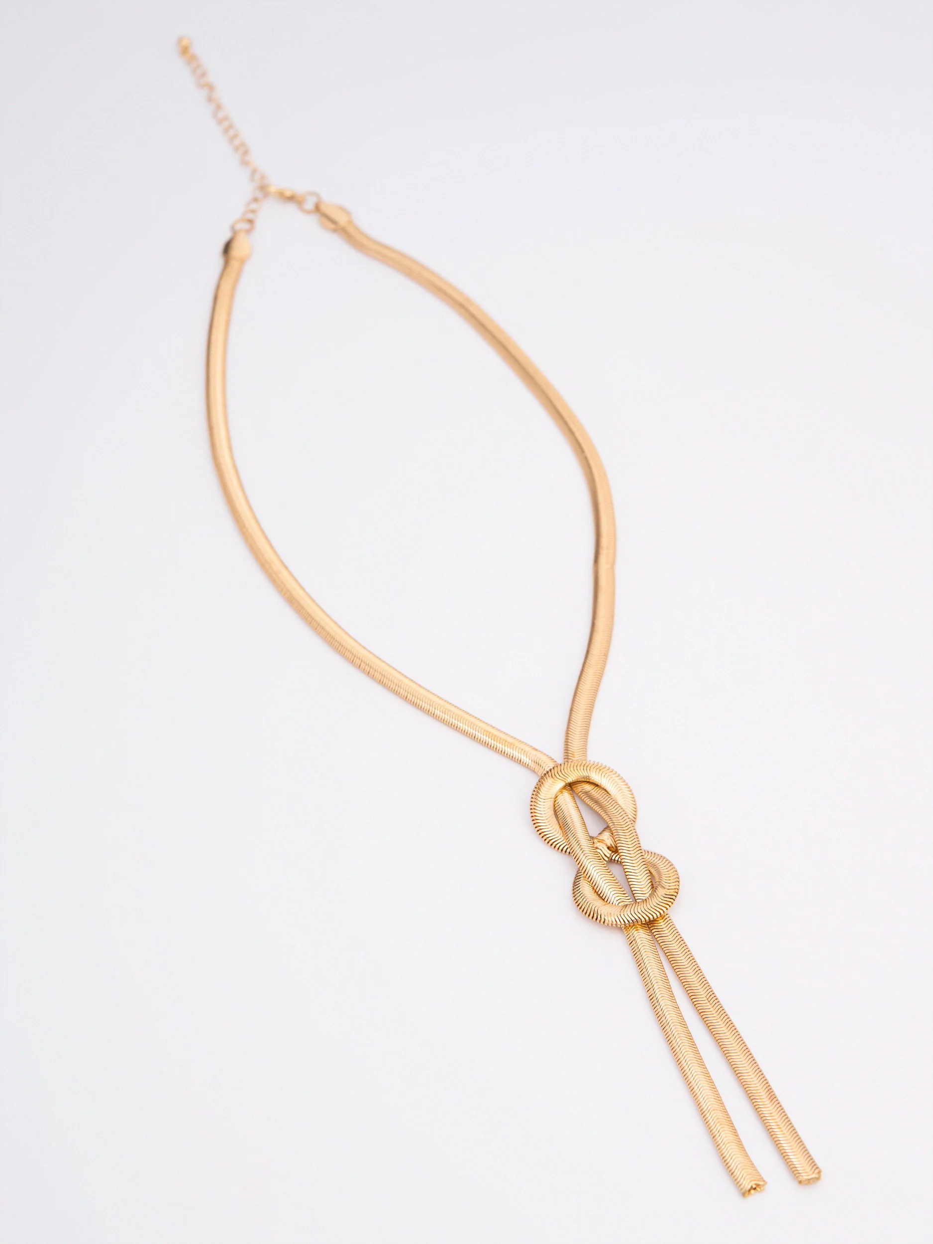 Knoted Chain Necklace - Image 2