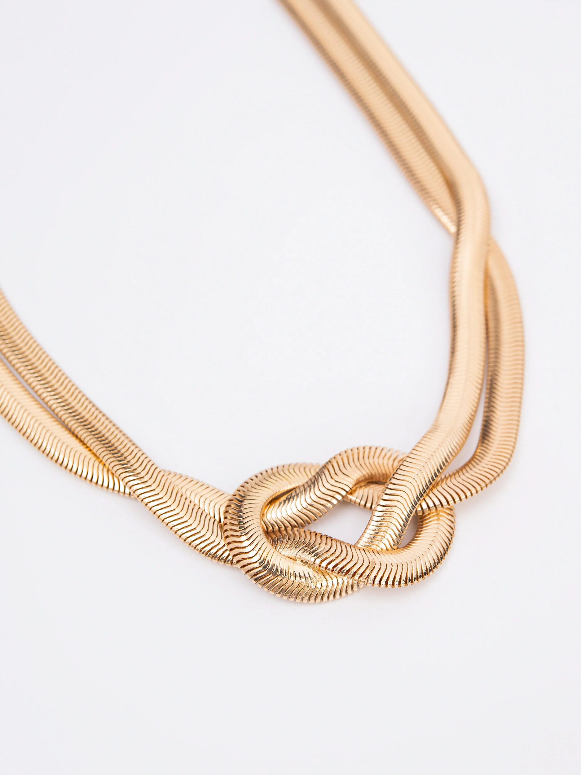 Knoted Chain Necklace - Image 2