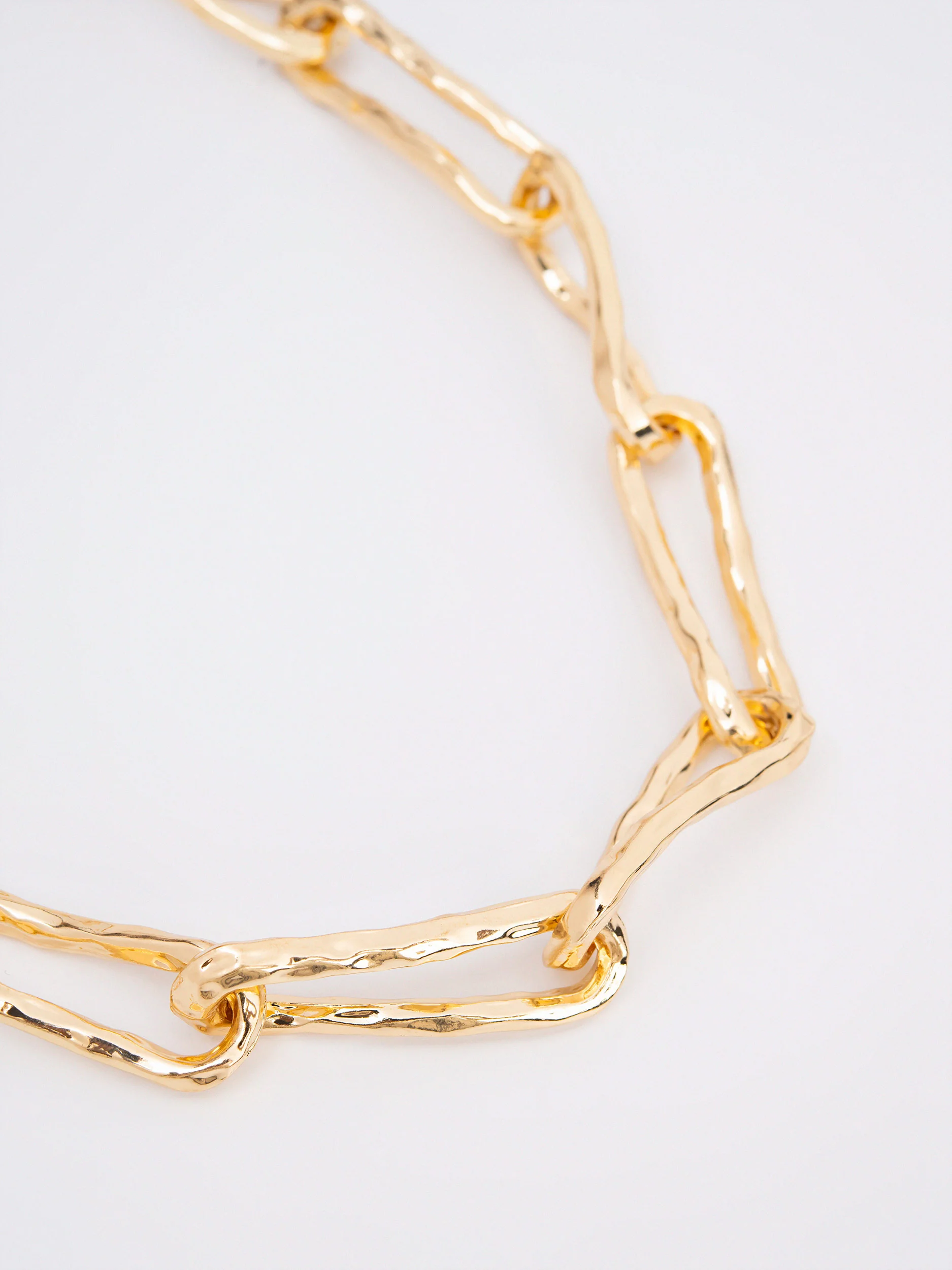 Hammered Chain Necklace - Image 2