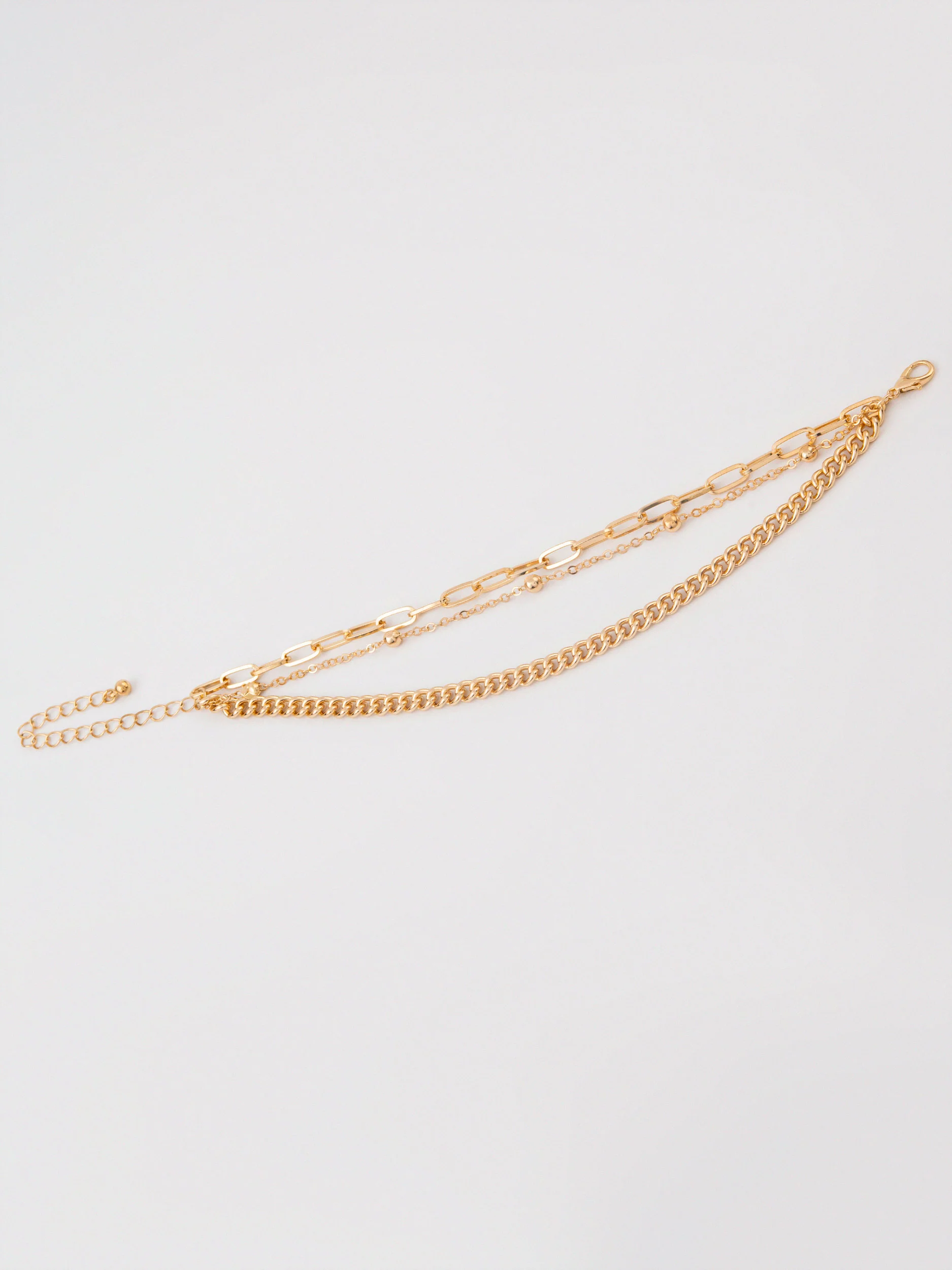 Layered Chain Anklet - Image 3