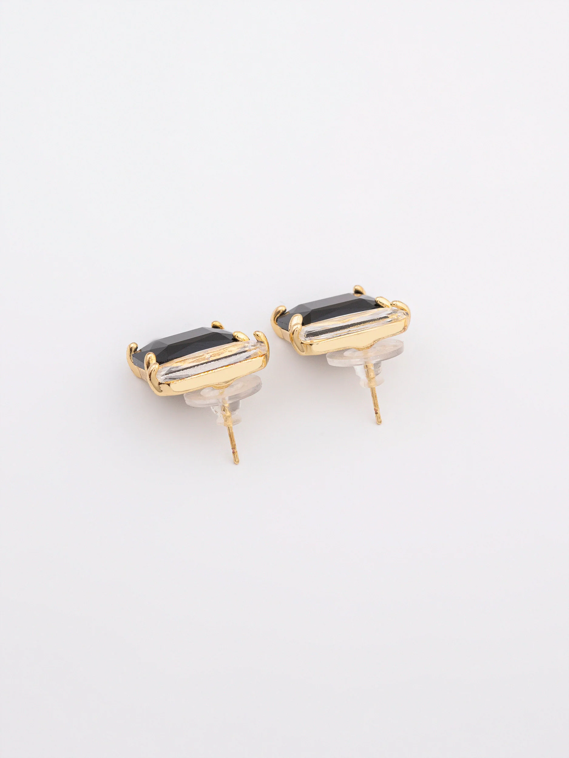 Stone Stud Earrings - Image 2