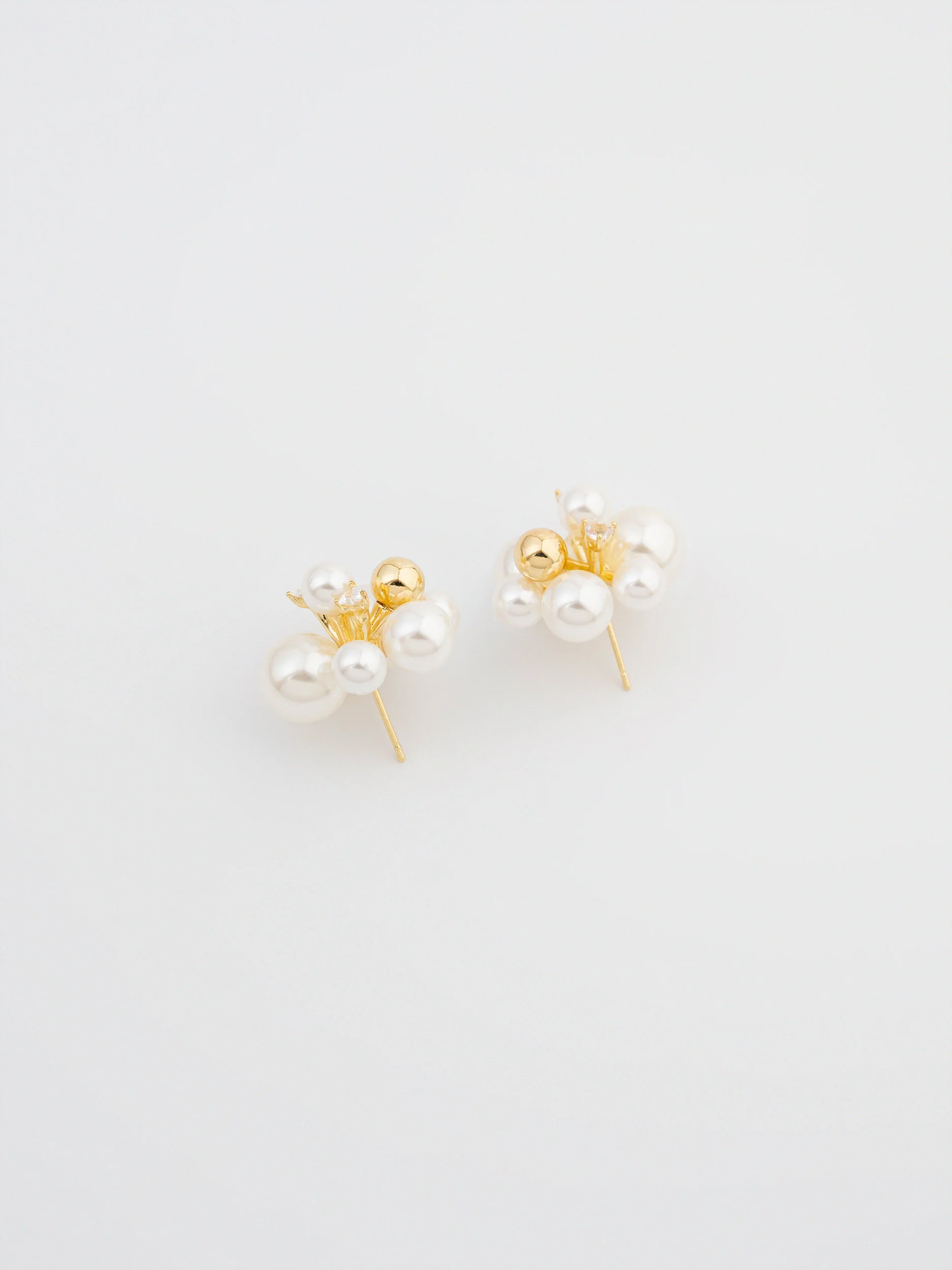 Pearl Cluster Studs - Image 2