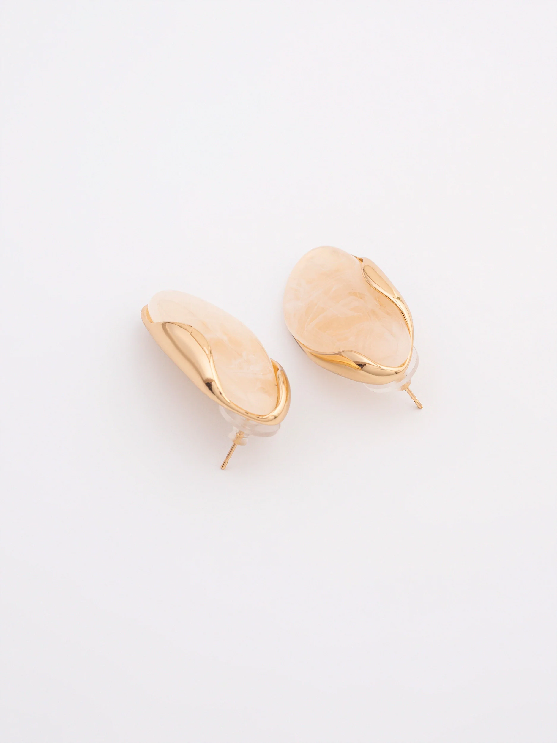 Oval Curved Studs - Image 2