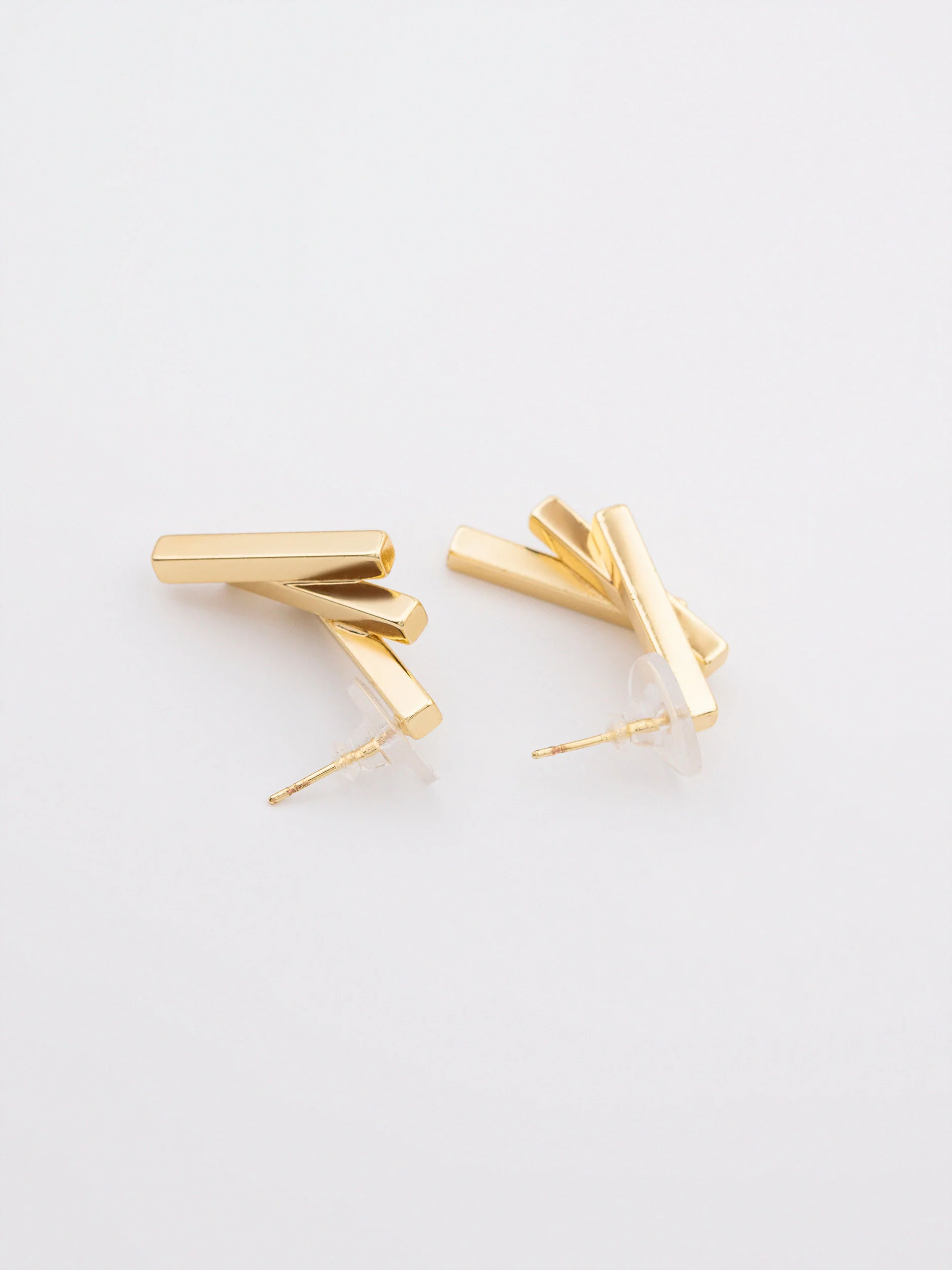 Bar Stud Earrings - Image 2