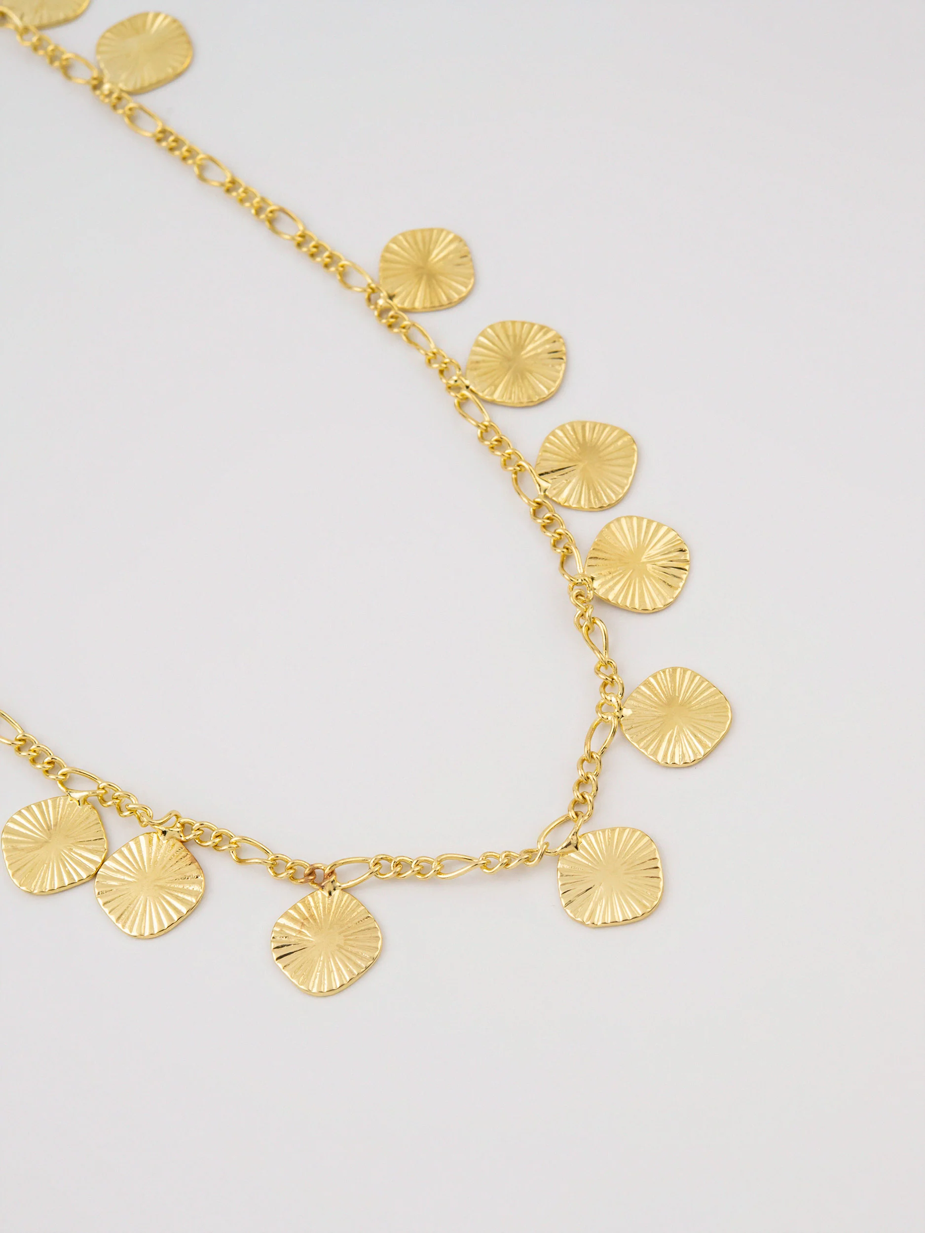 Geometric Disc Necklace - Image 2