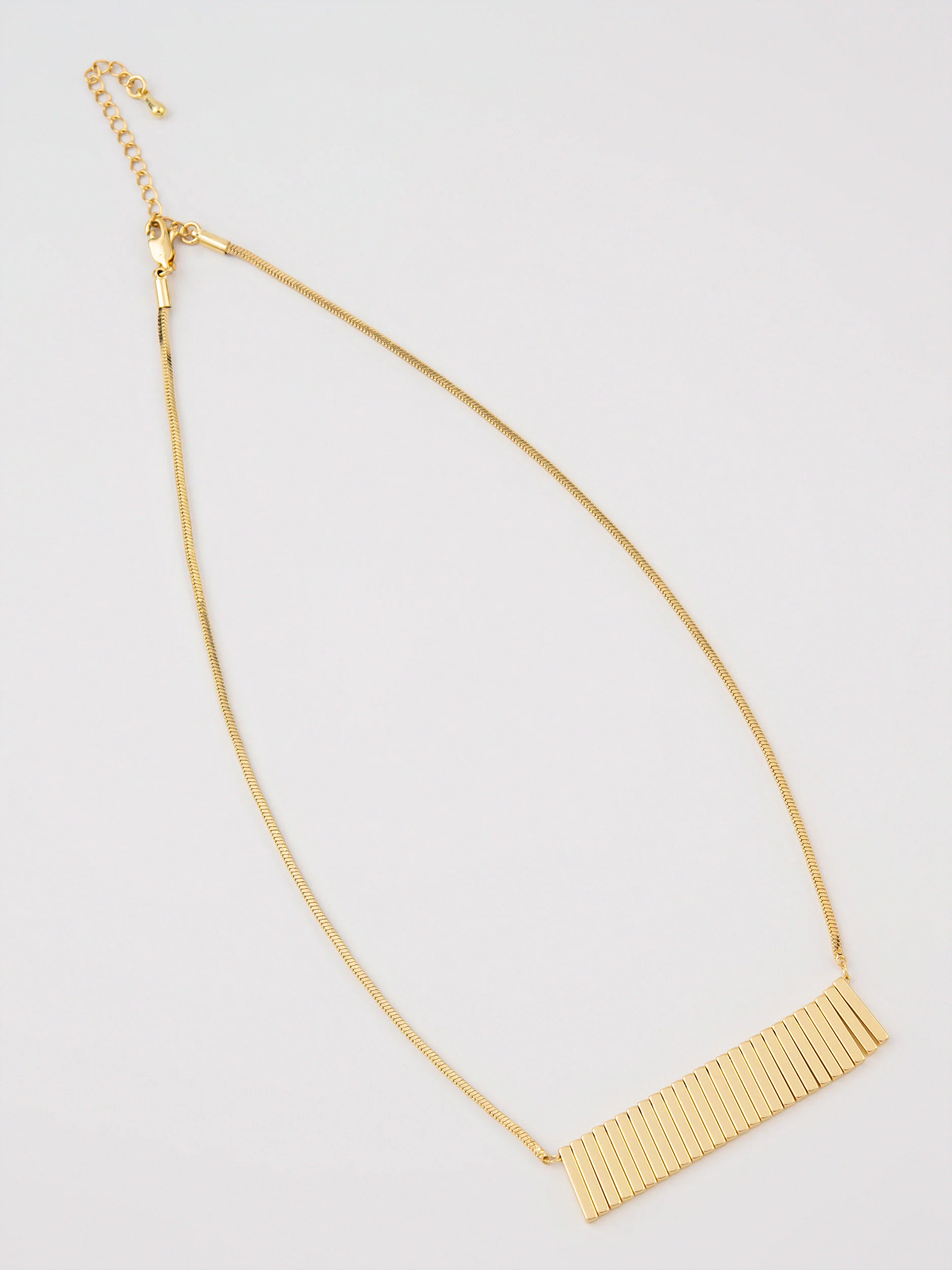 Striped Bar Necklace - Image 2