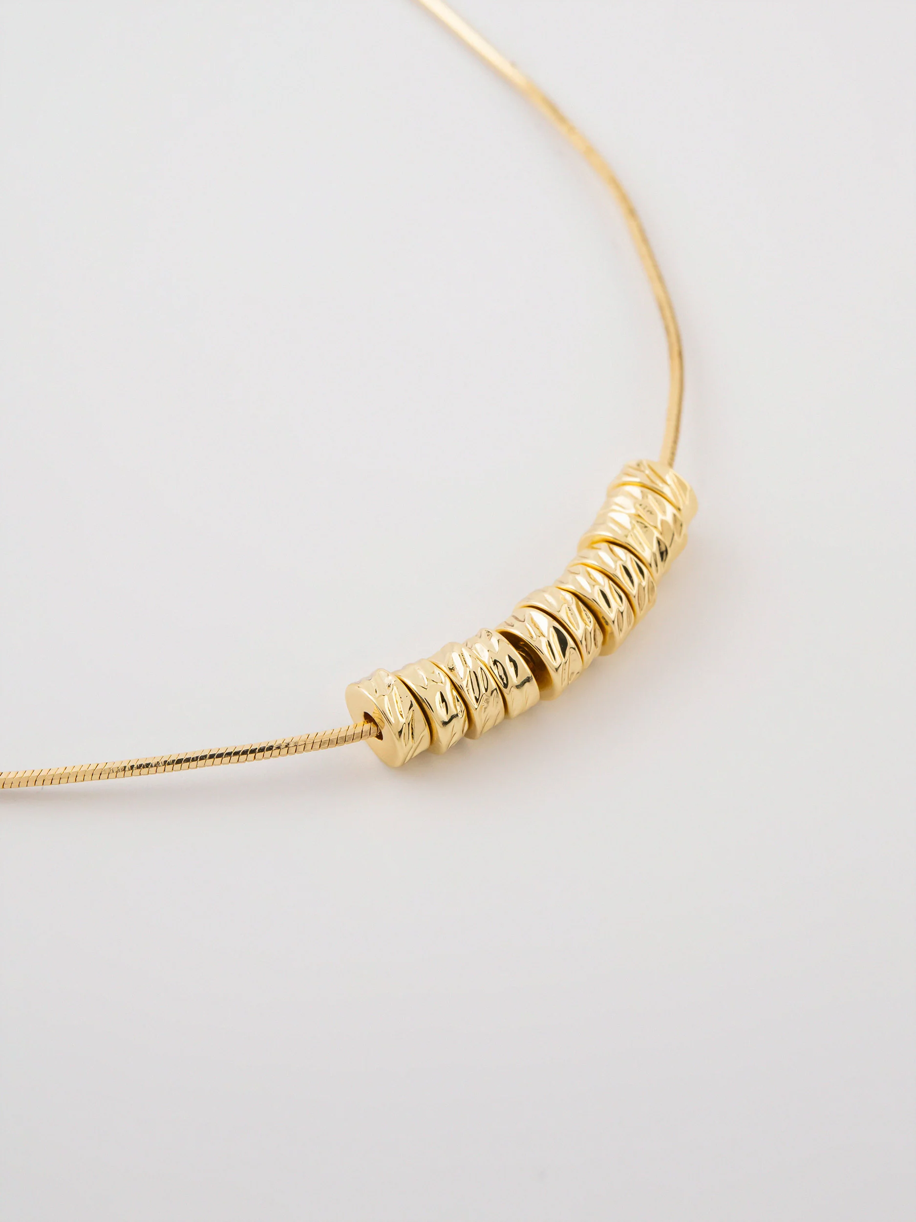 Circle Disc Necklace - Image 2