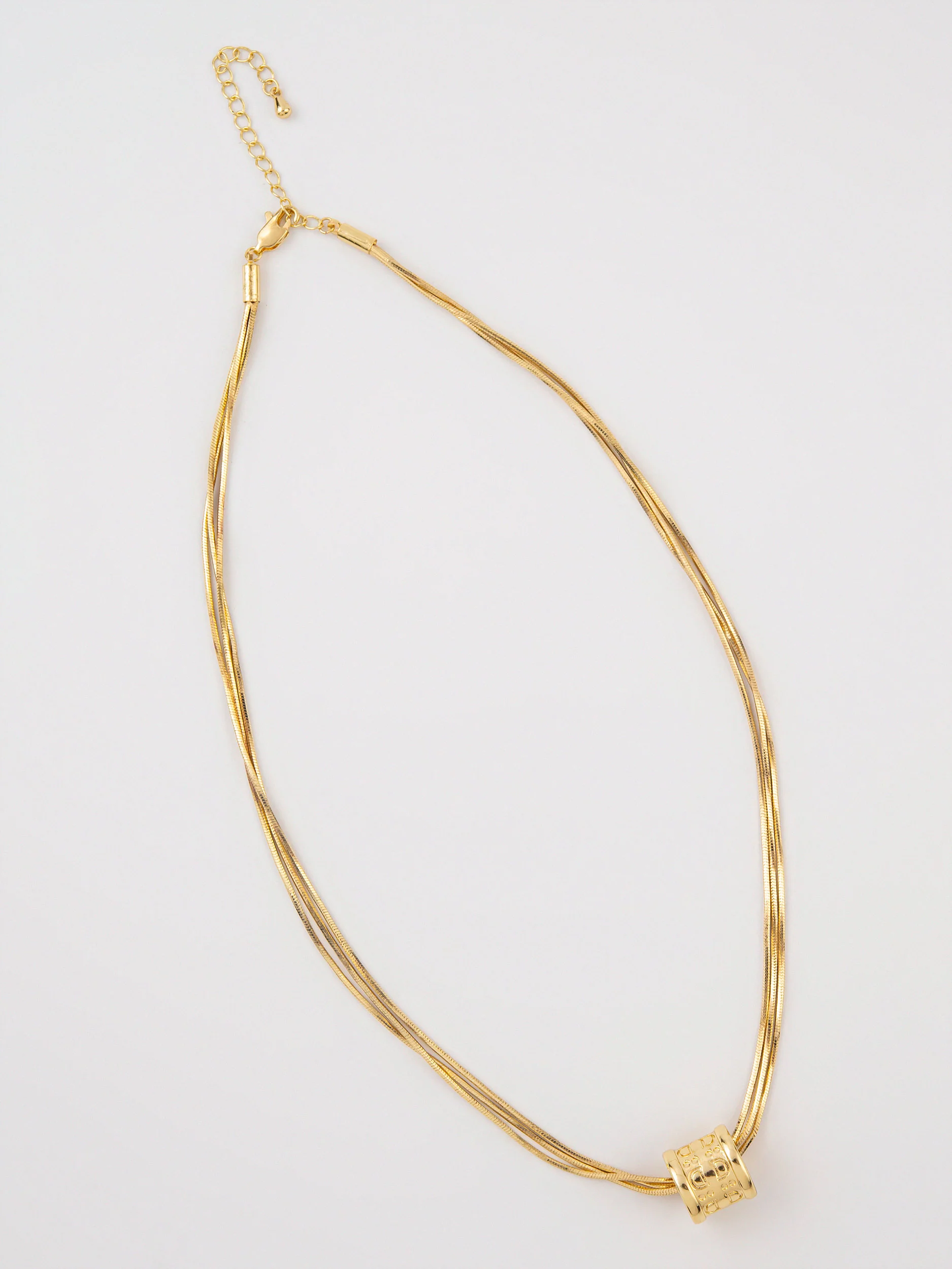 Barrel Pendant Necklace - Image 2