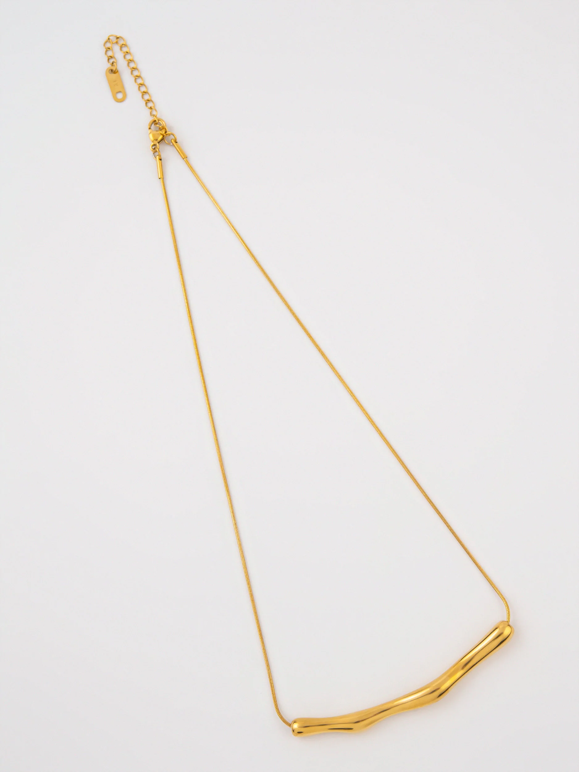 Curved Bar Necklace - Image 2