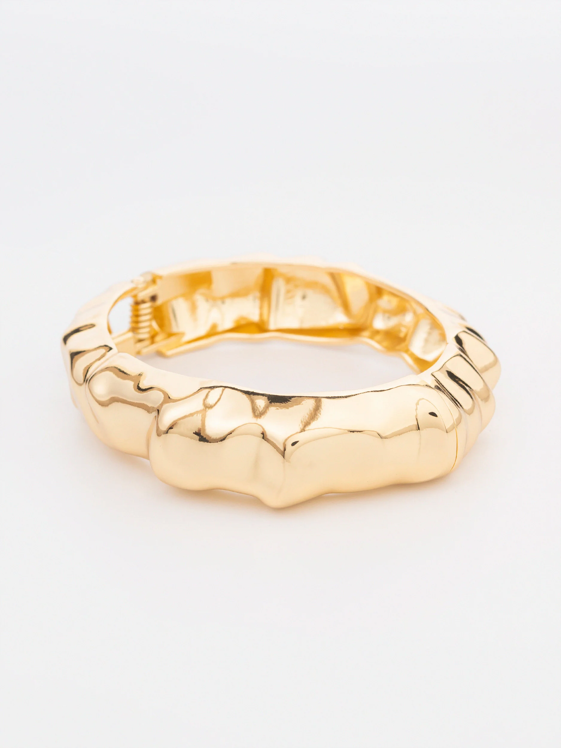 Hammered Cuff Bracelet - Image 3
