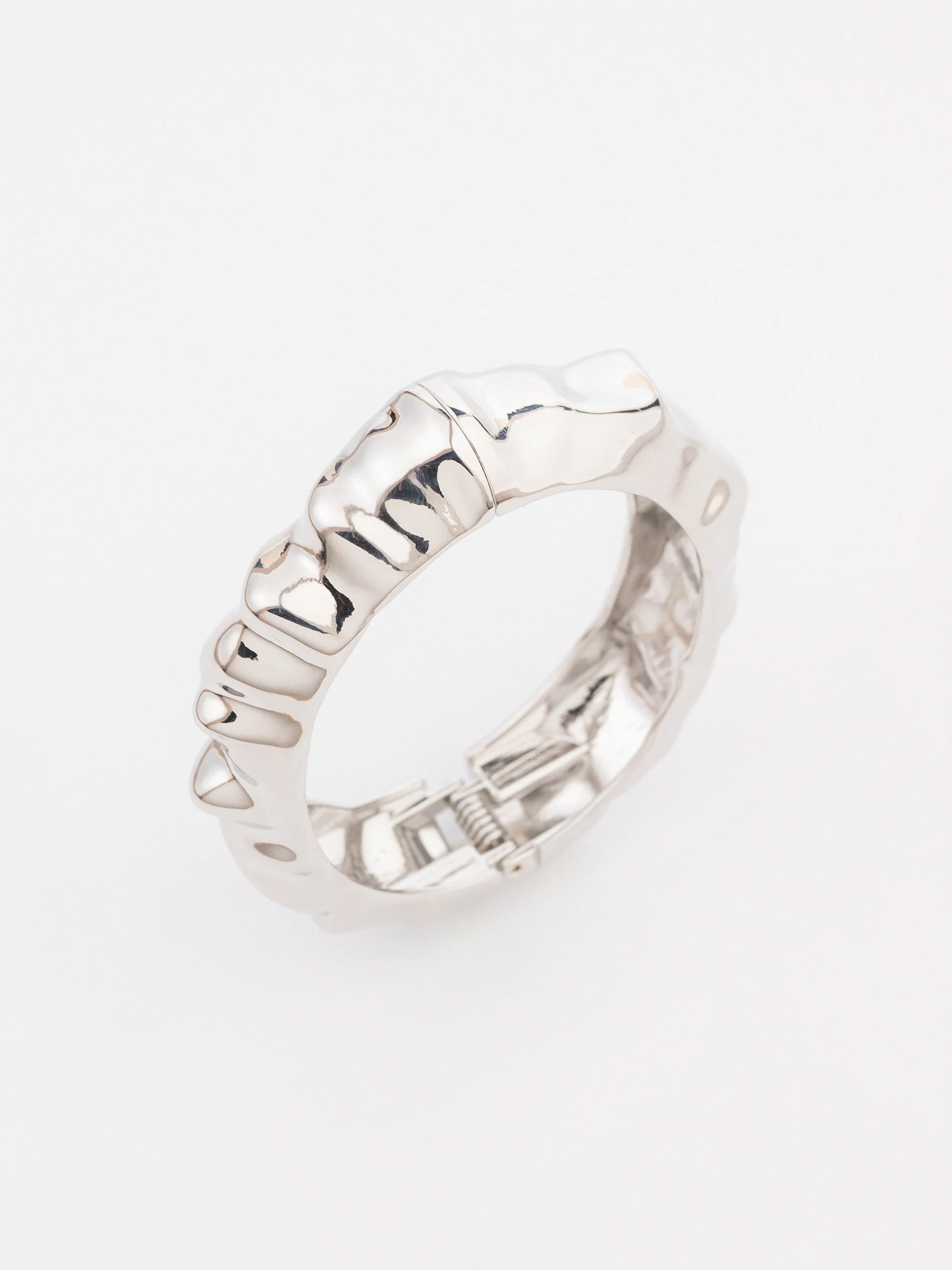 Hammered Cuff Bracelet - Image 2