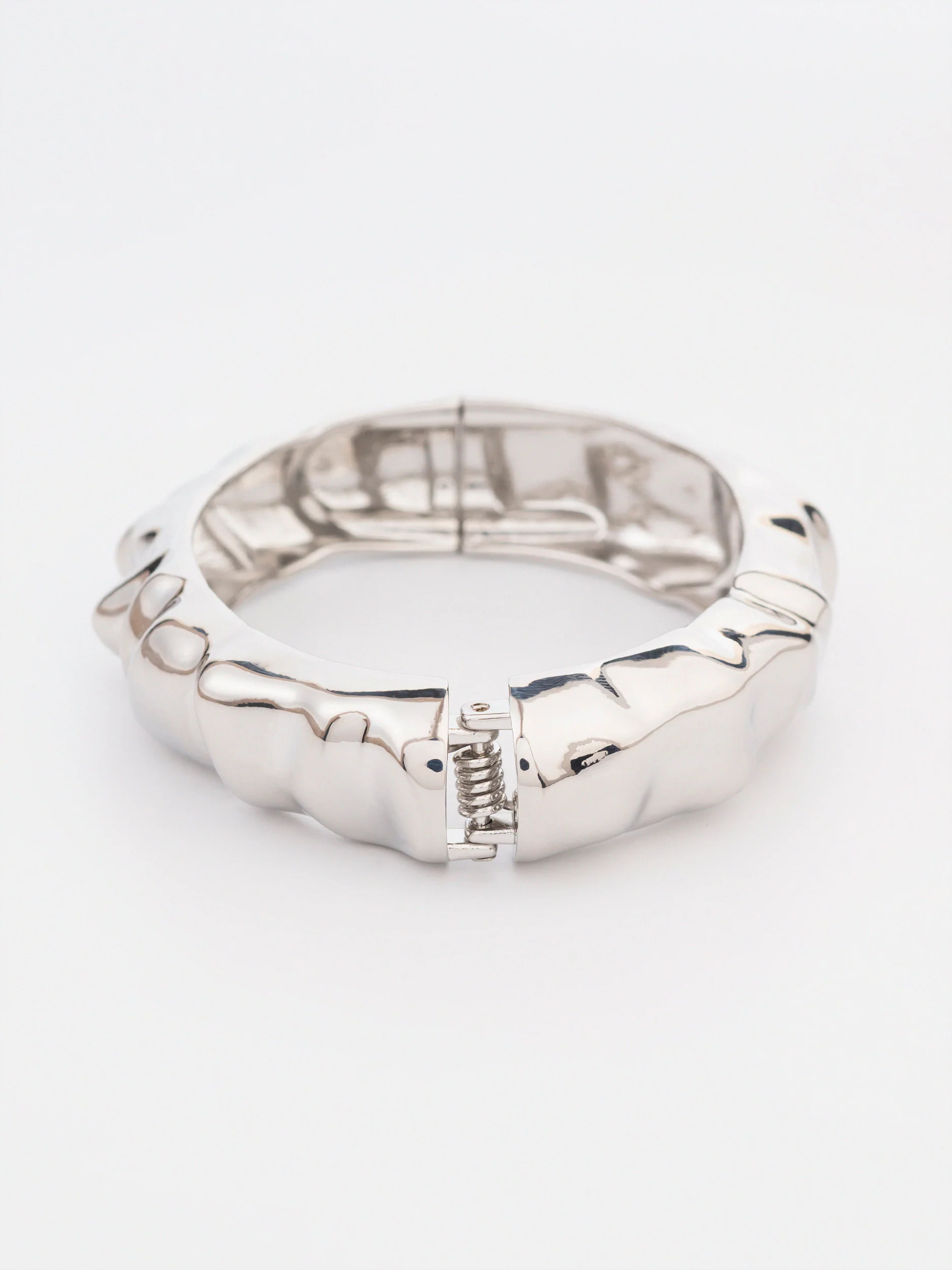 Hammered Cuff Bracelet - Image 4