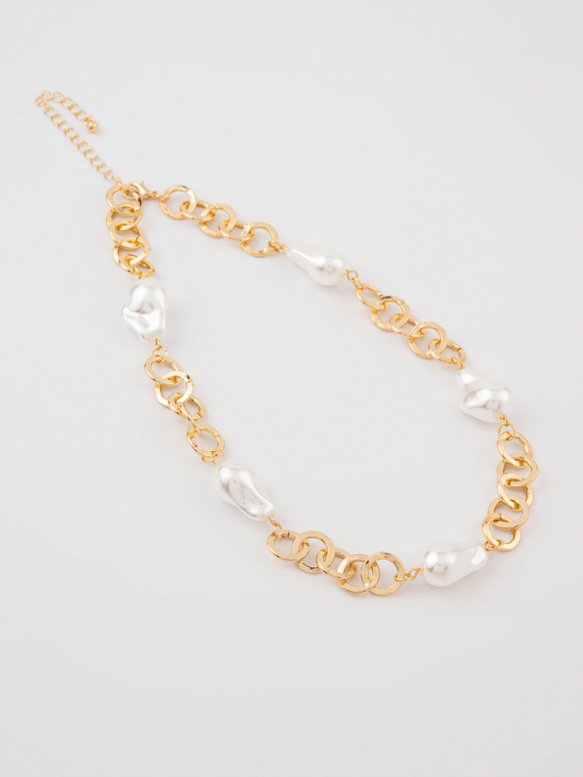 Pearl Chain Necklace - Image 2