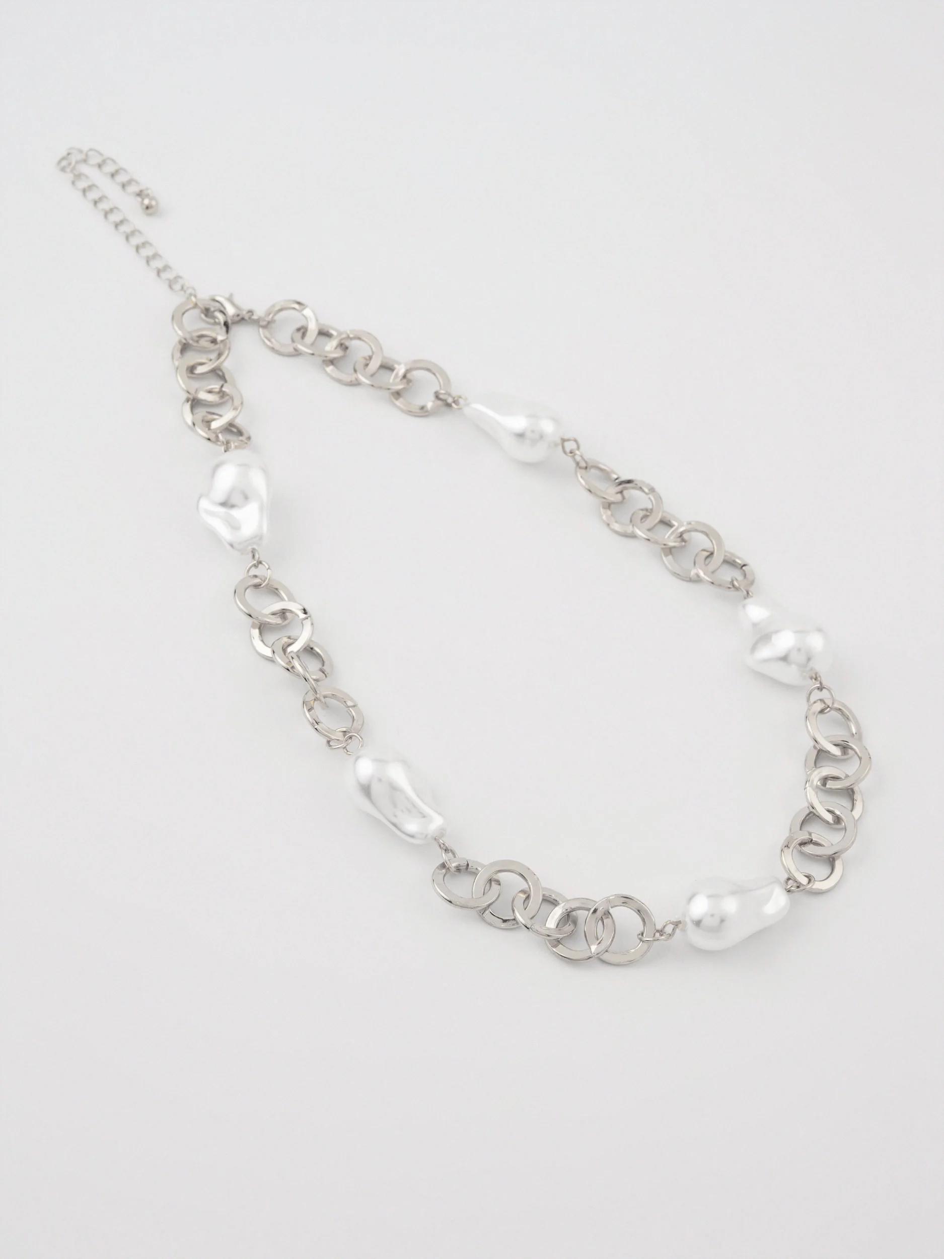Pearl Chain Necklace - Image 2