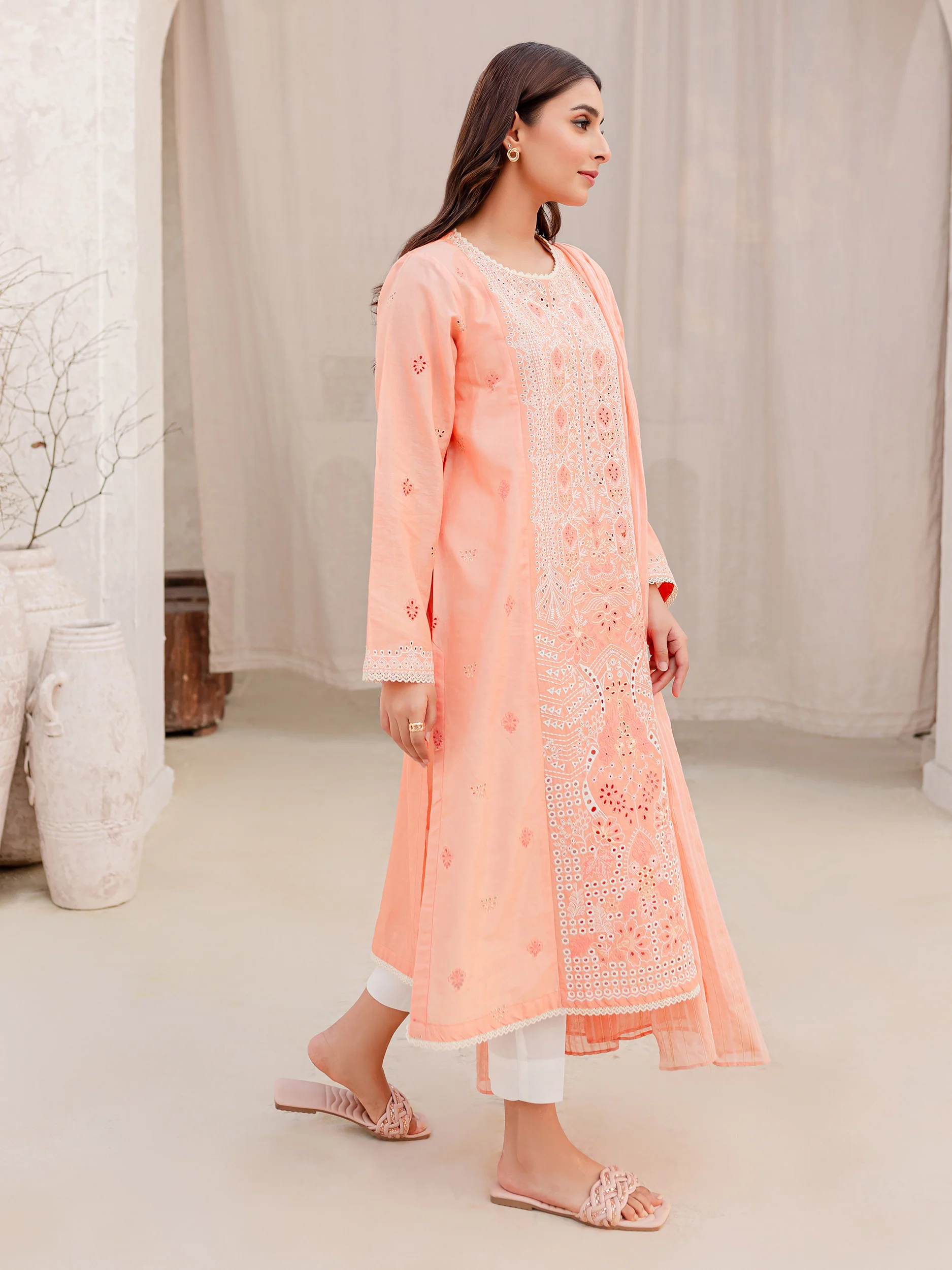 2 Piece Lawn Suit-Embroidered (Pret) - Image 5