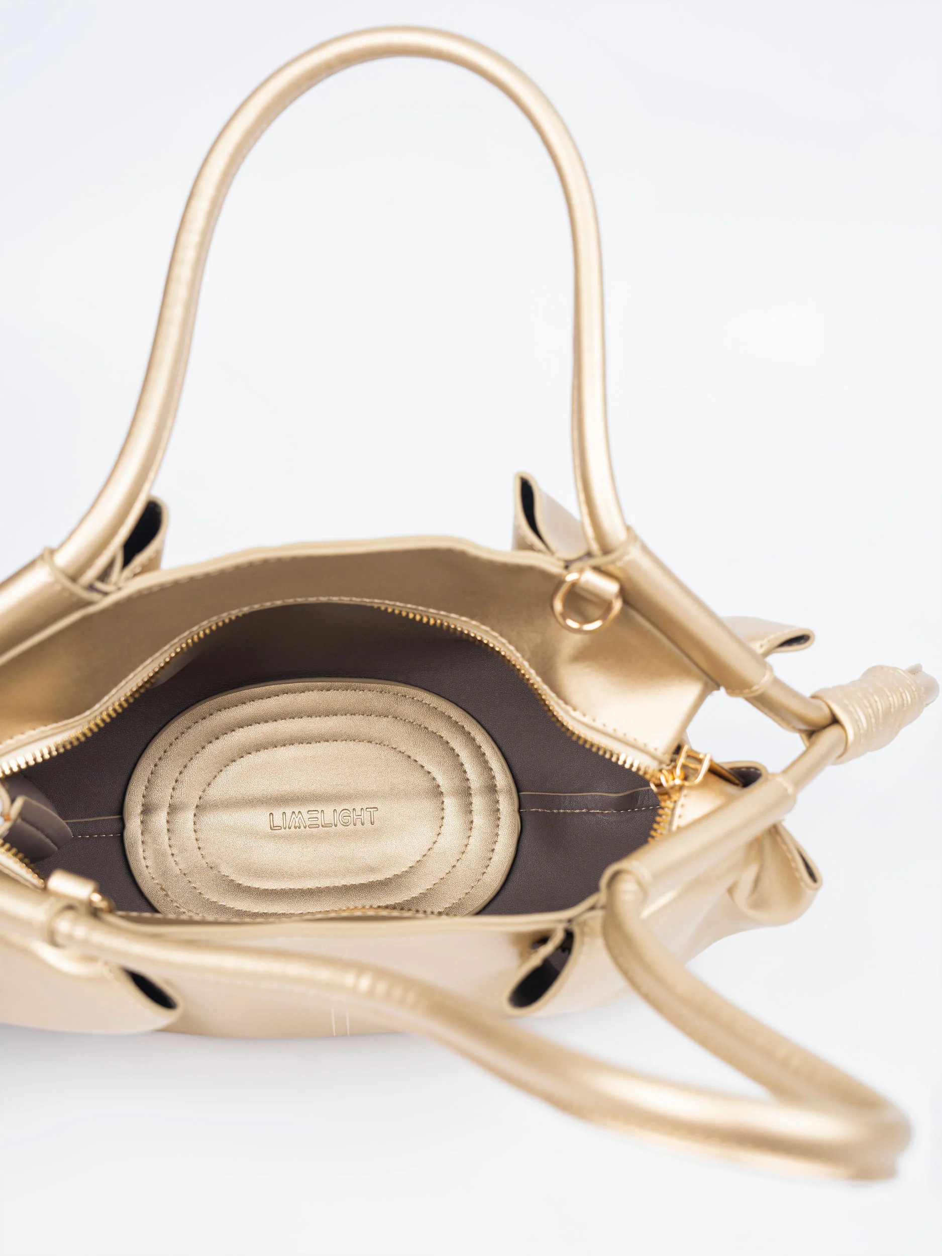Ruched Handbag - Image 4