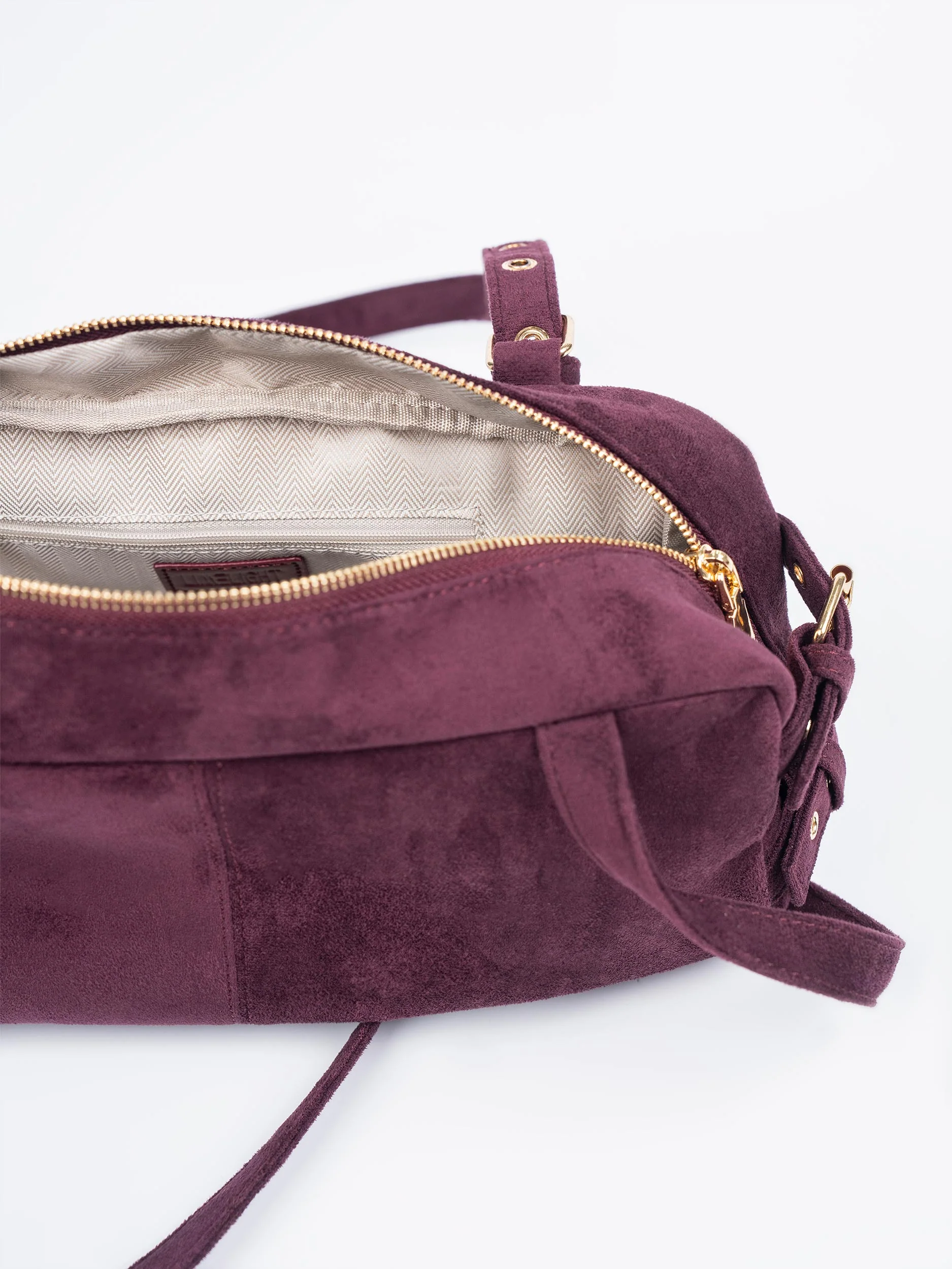 Suede Handbag - Image 4