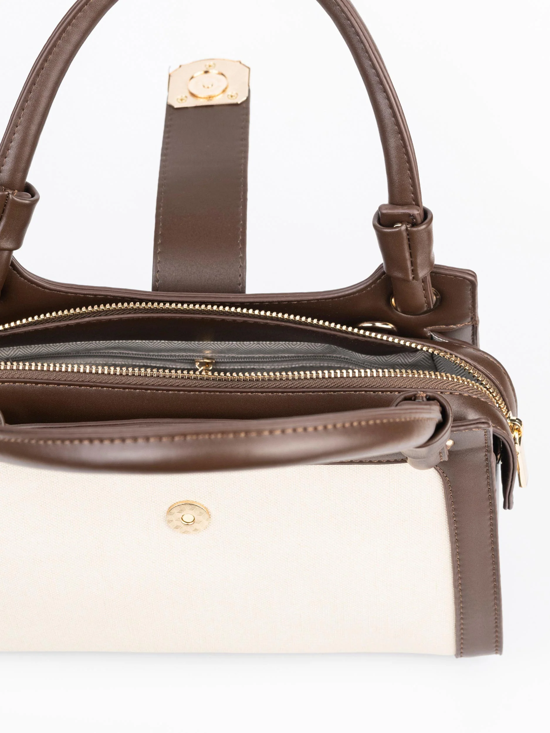 Two-tone Handbag - Image 4