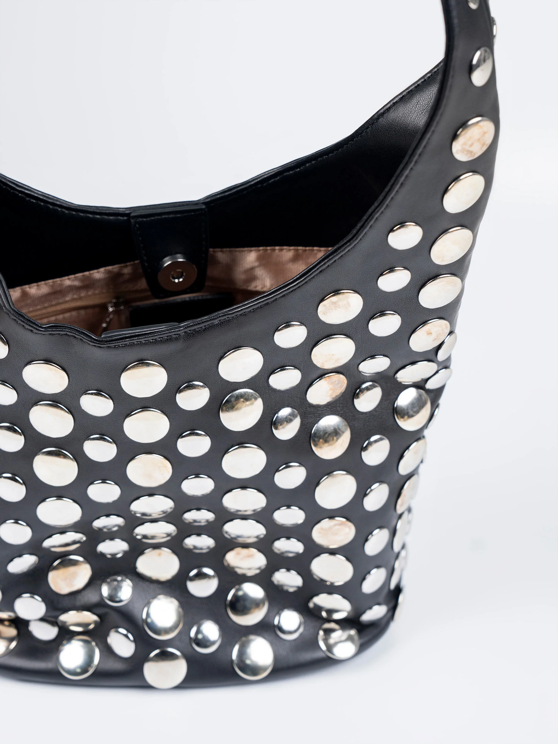 Studded Hobo Bag - Image 4