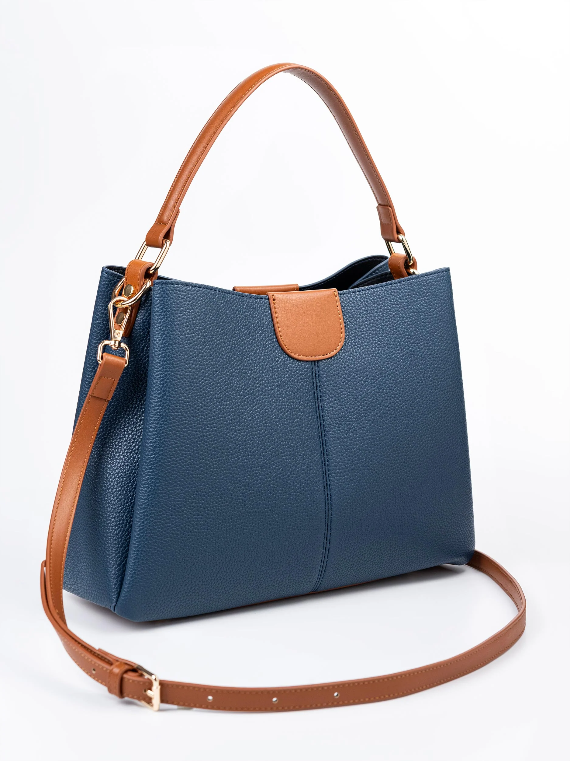 Pebbled Handbag - Image 2