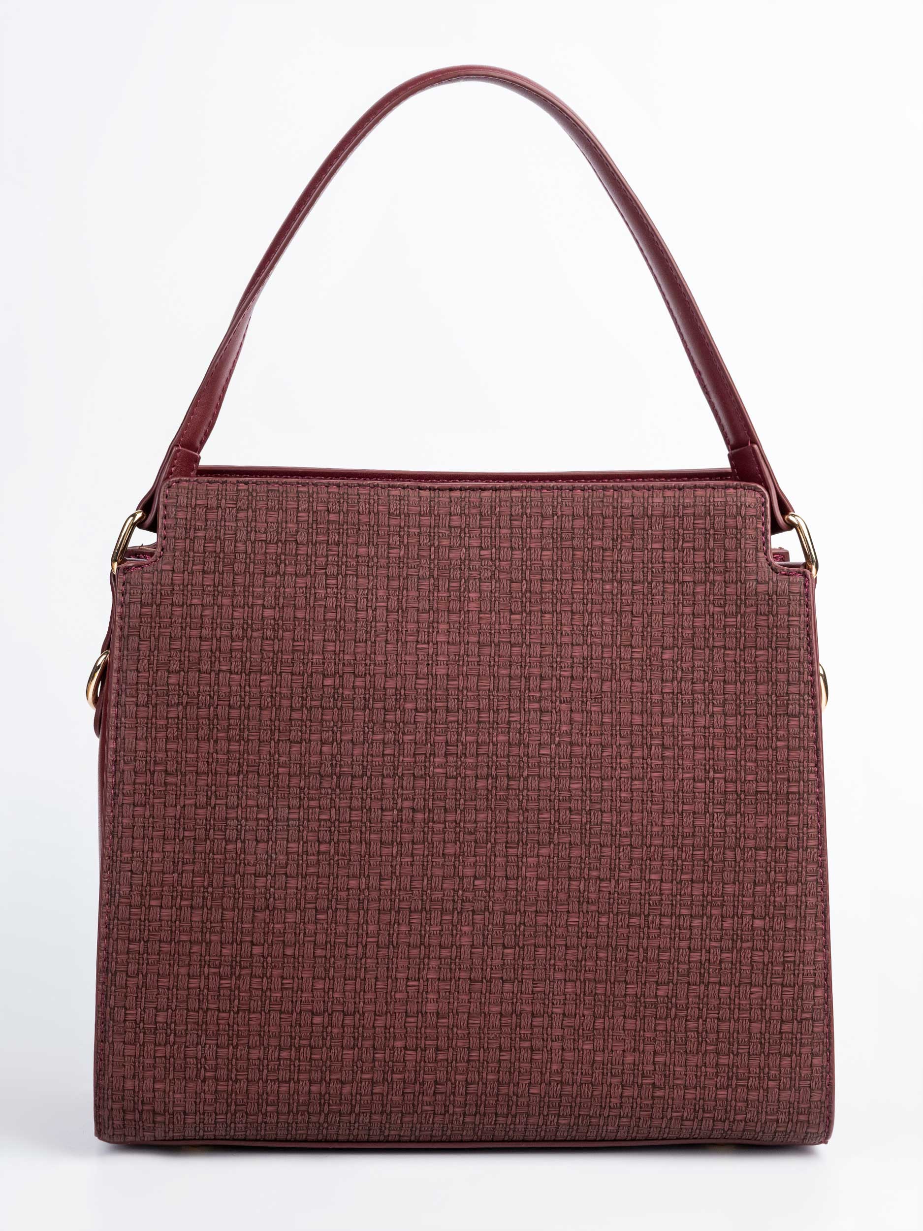 Textured Handbag - Image 3
