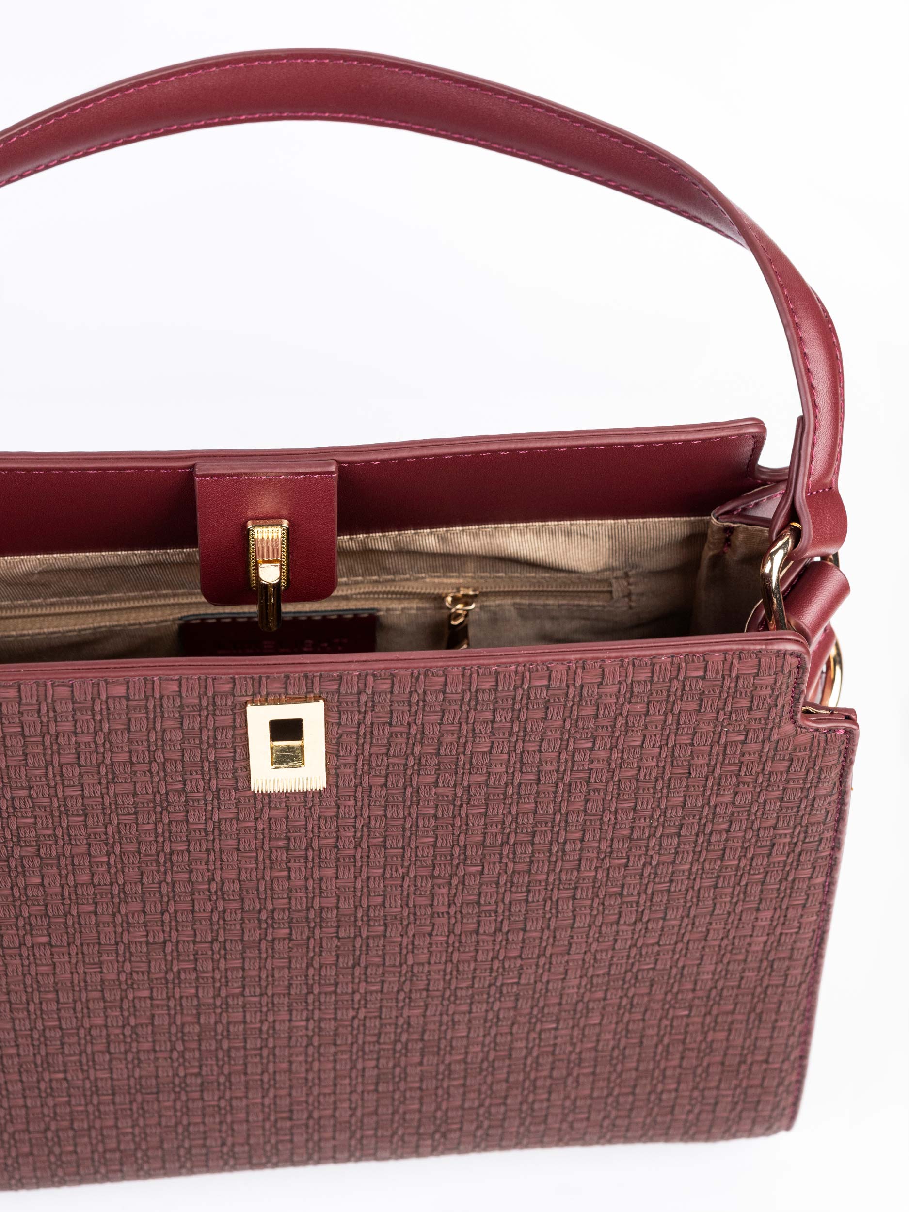 Textured Handbag - Image 4