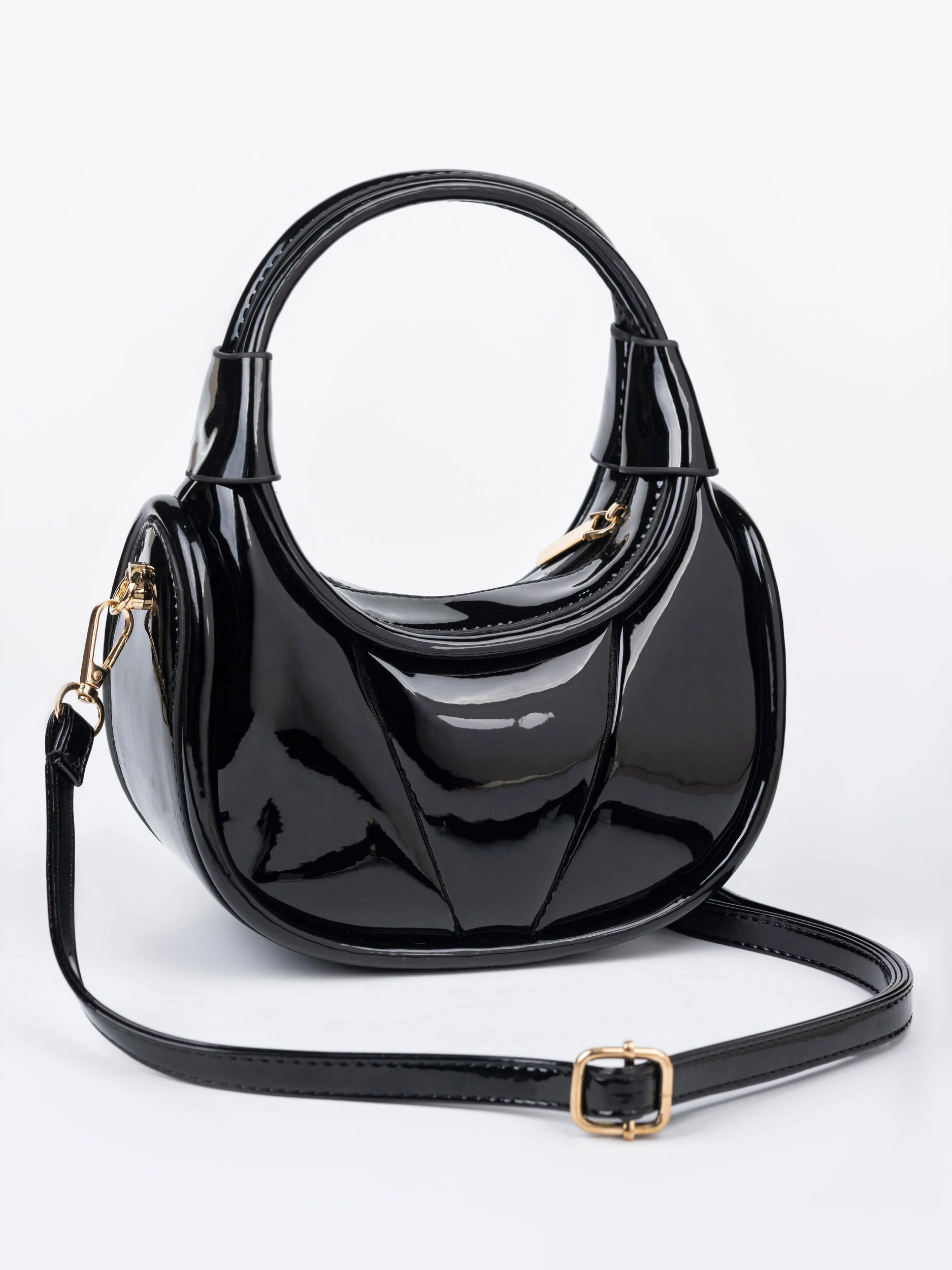Glossy Hobo Bag - Image 2