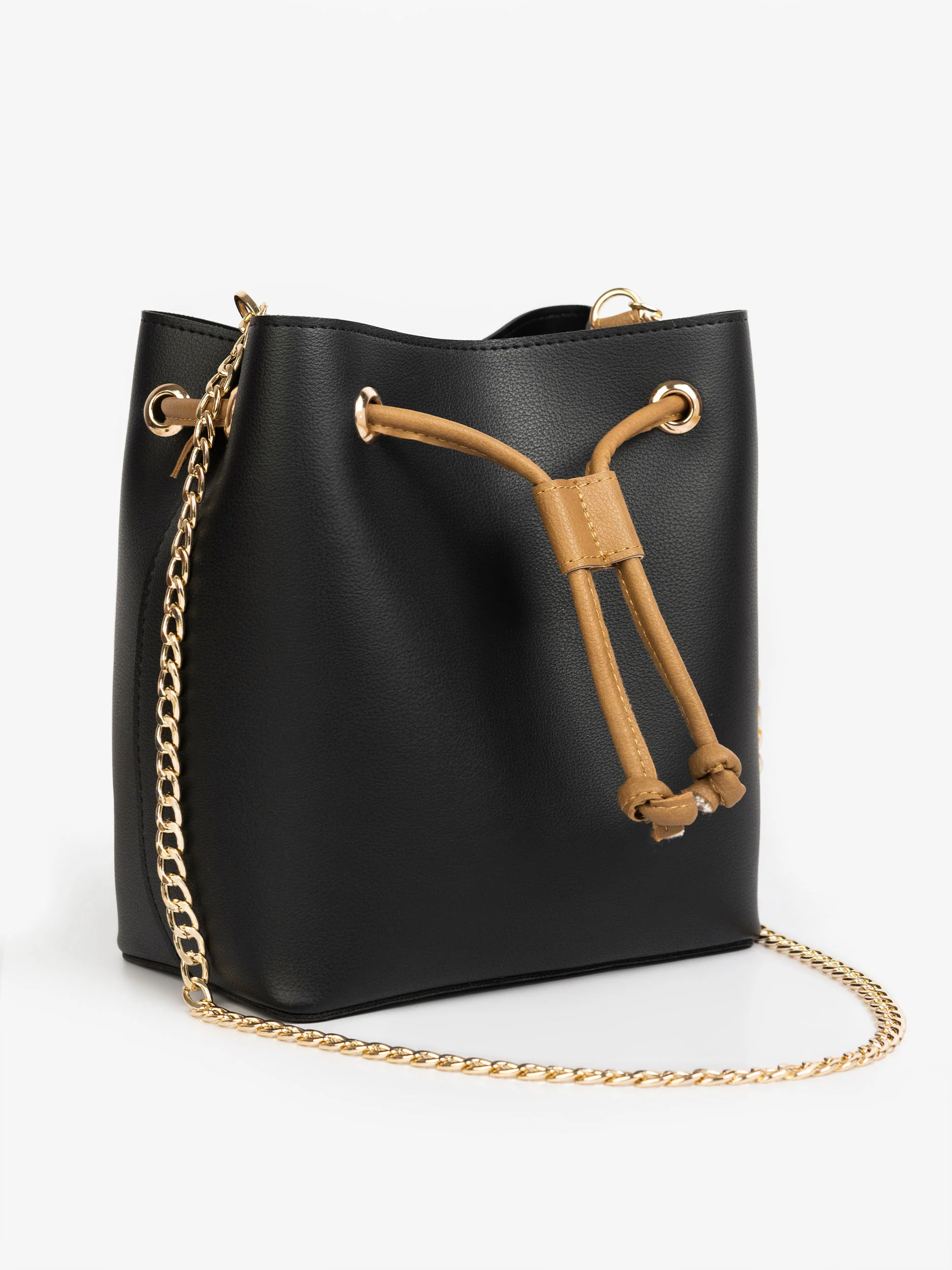 Drawstring Bucket Handbag - Image 3