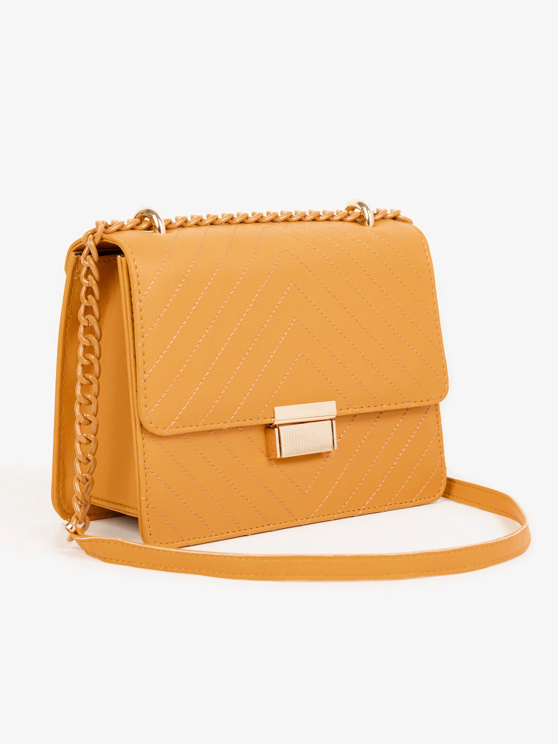 Chevron Stitch Handbag - Image 2