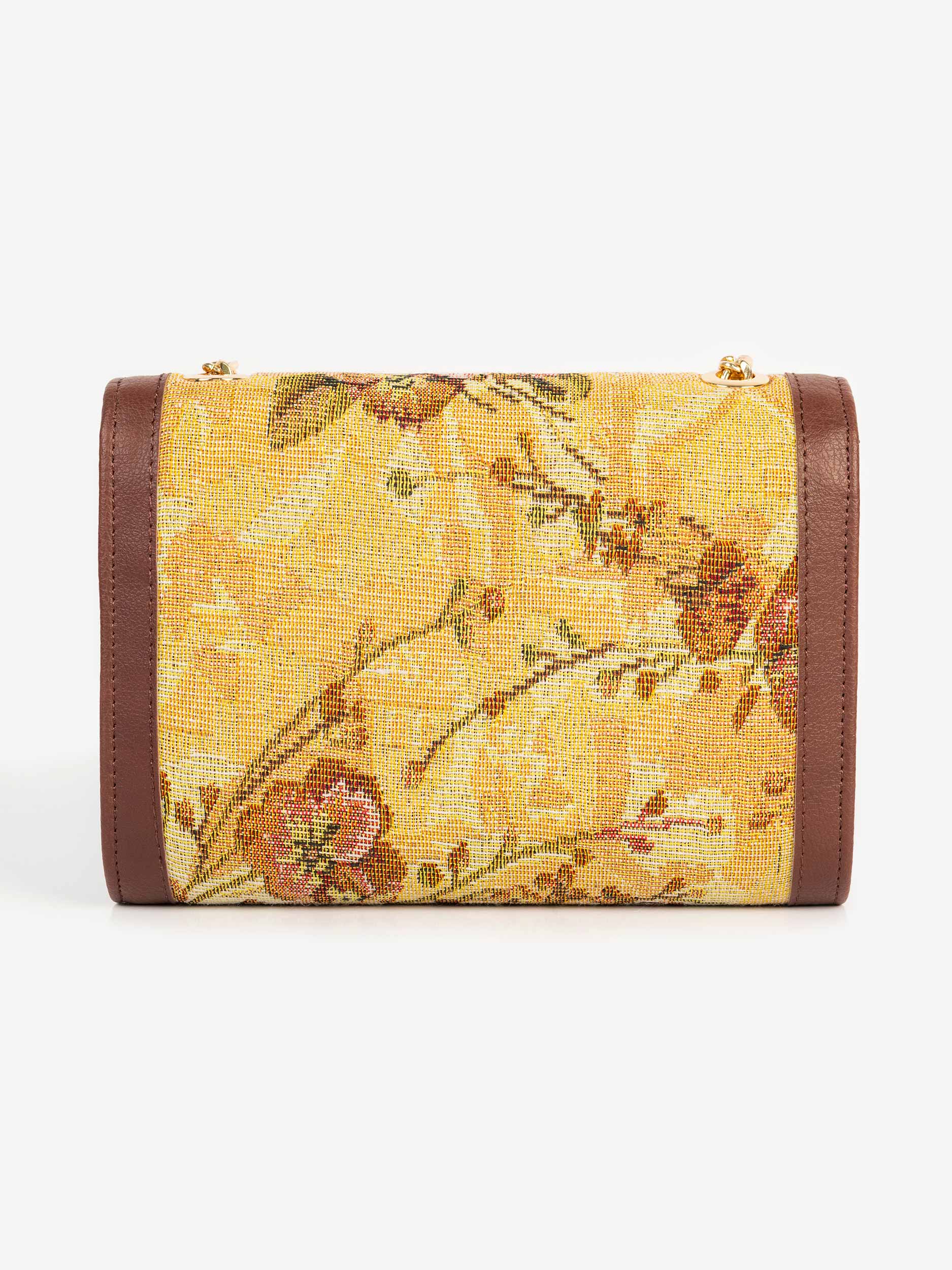 Floral Printed Clutch - Image 3