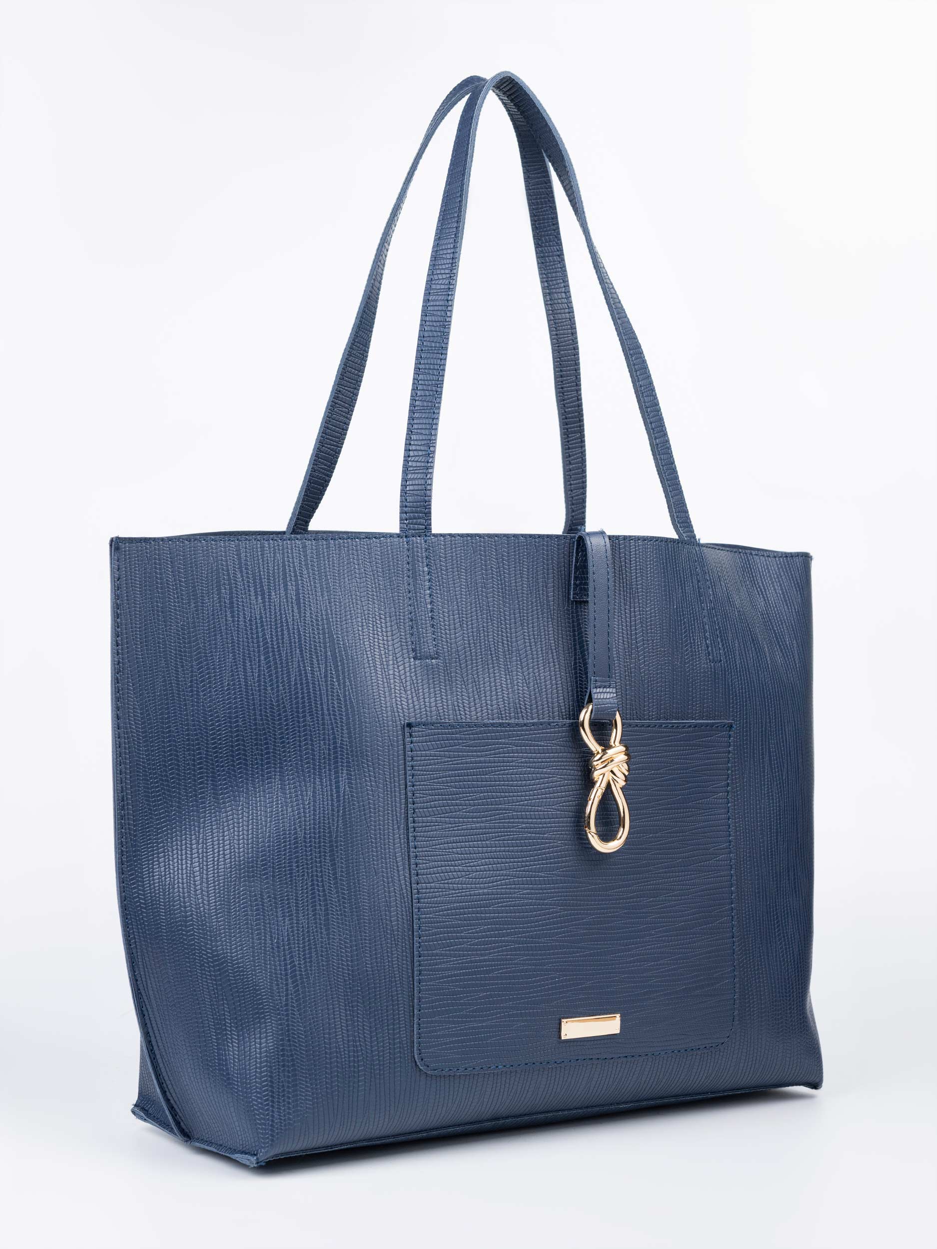 Textured Tote Bag - Image 3