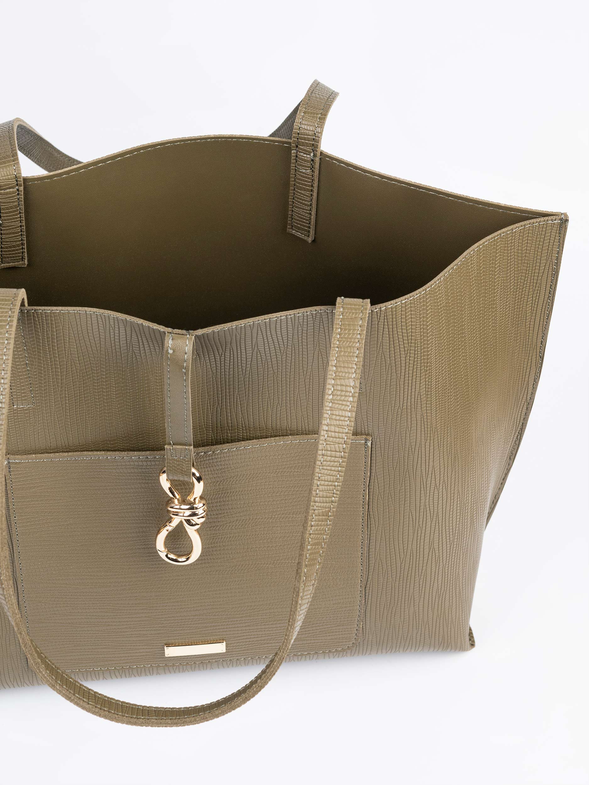 Textured Tote Bag - Image 4