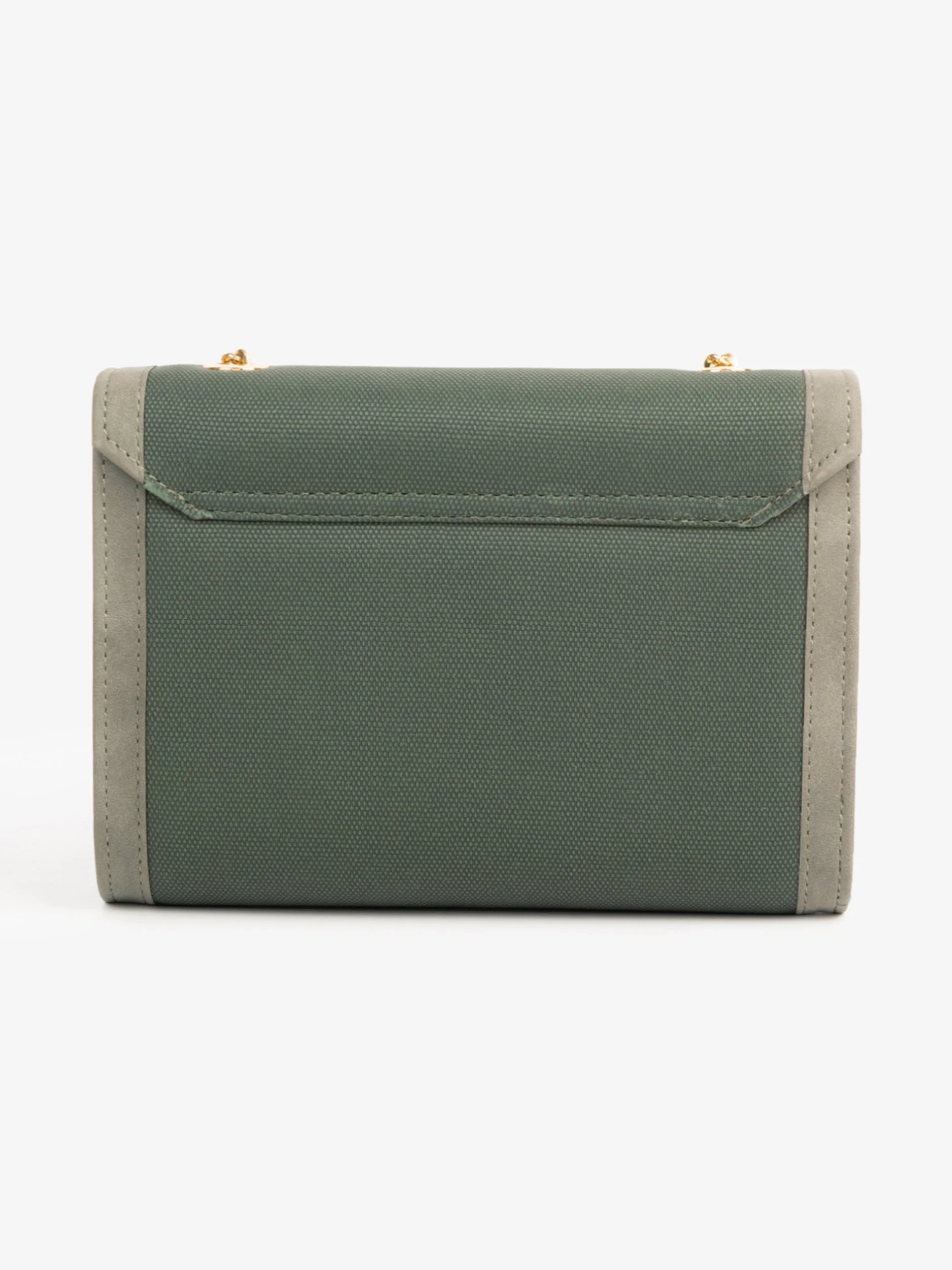 Quilted Flap Clutch - Image 3