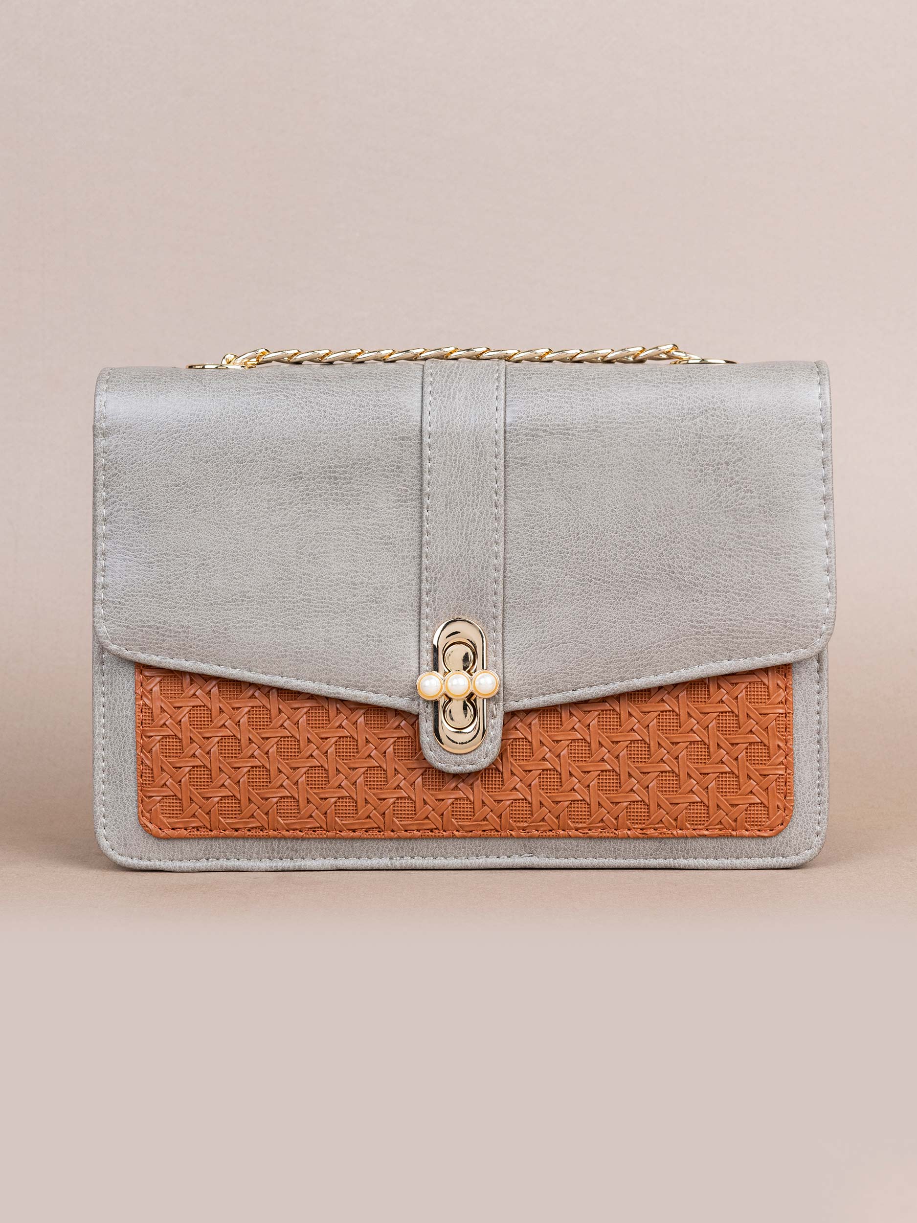 Textured Handbag - Image 2