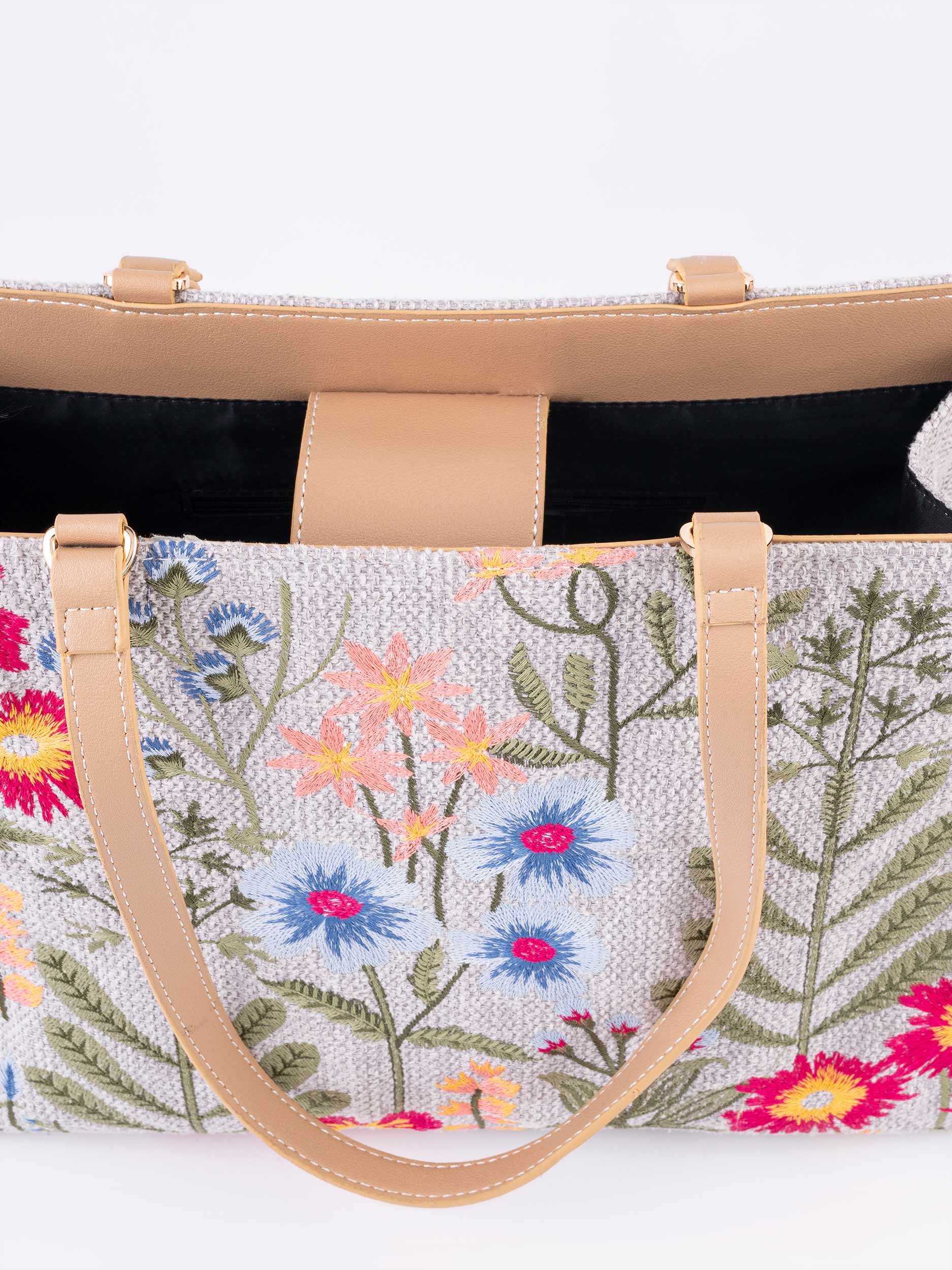 Embroidered Tote Bag - Image 4