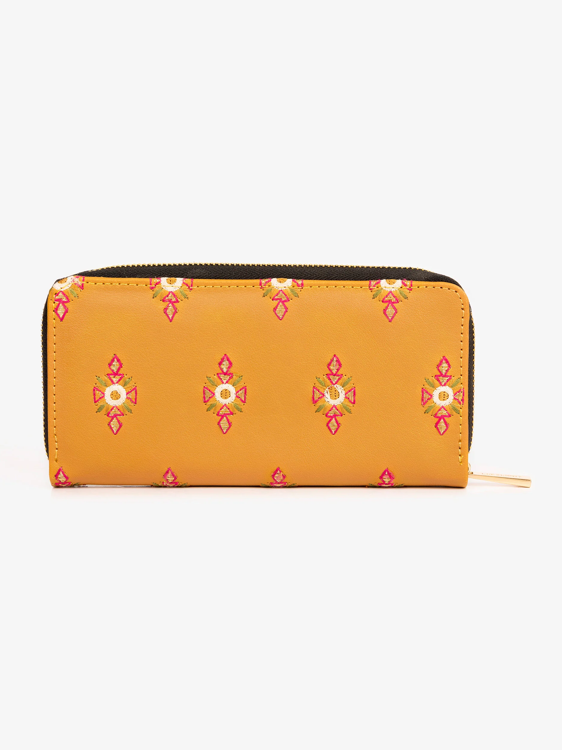 Floral Embroidered Wallet - Image 4