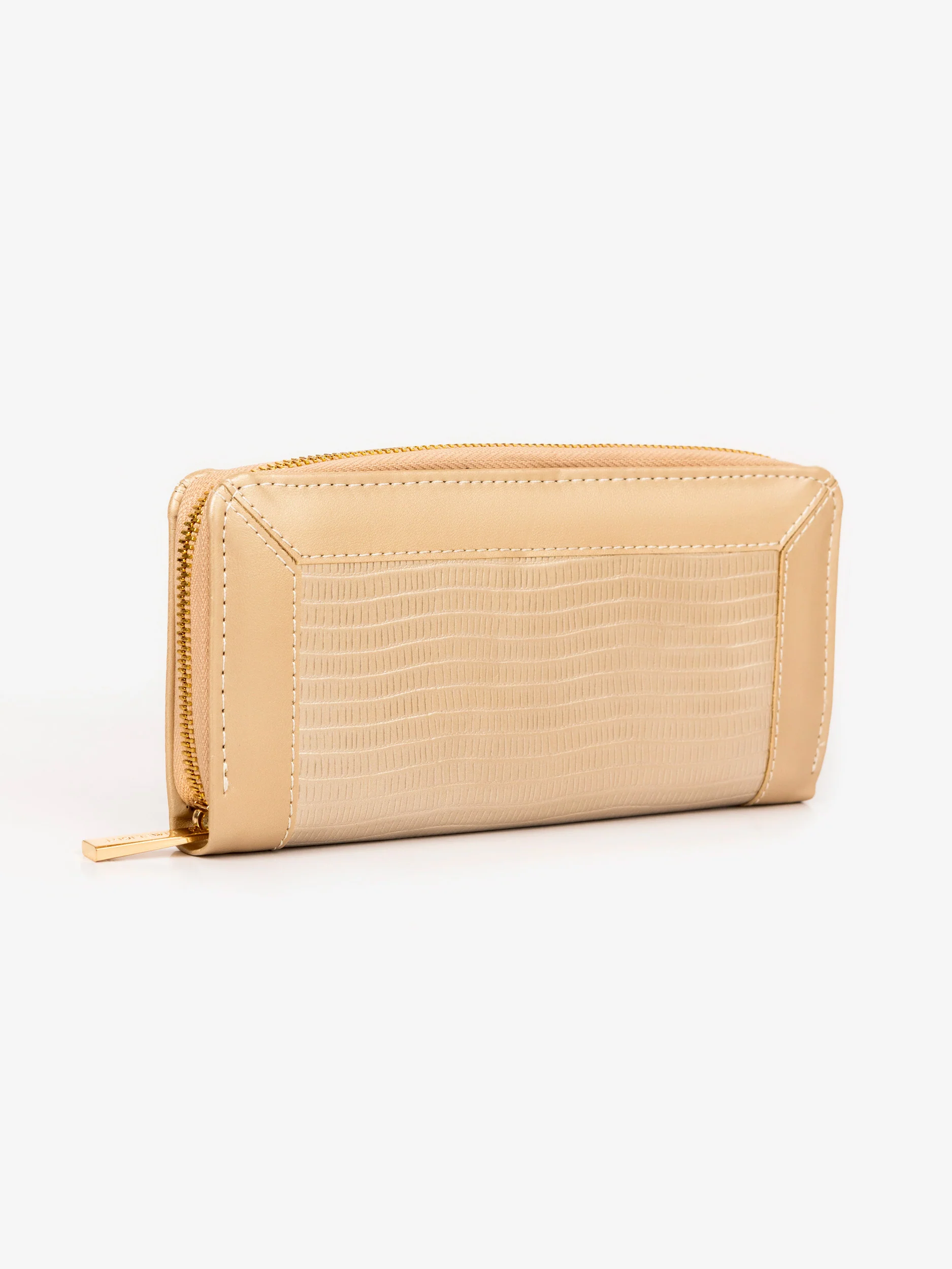 Two-tone Textured Wallet - Image 2