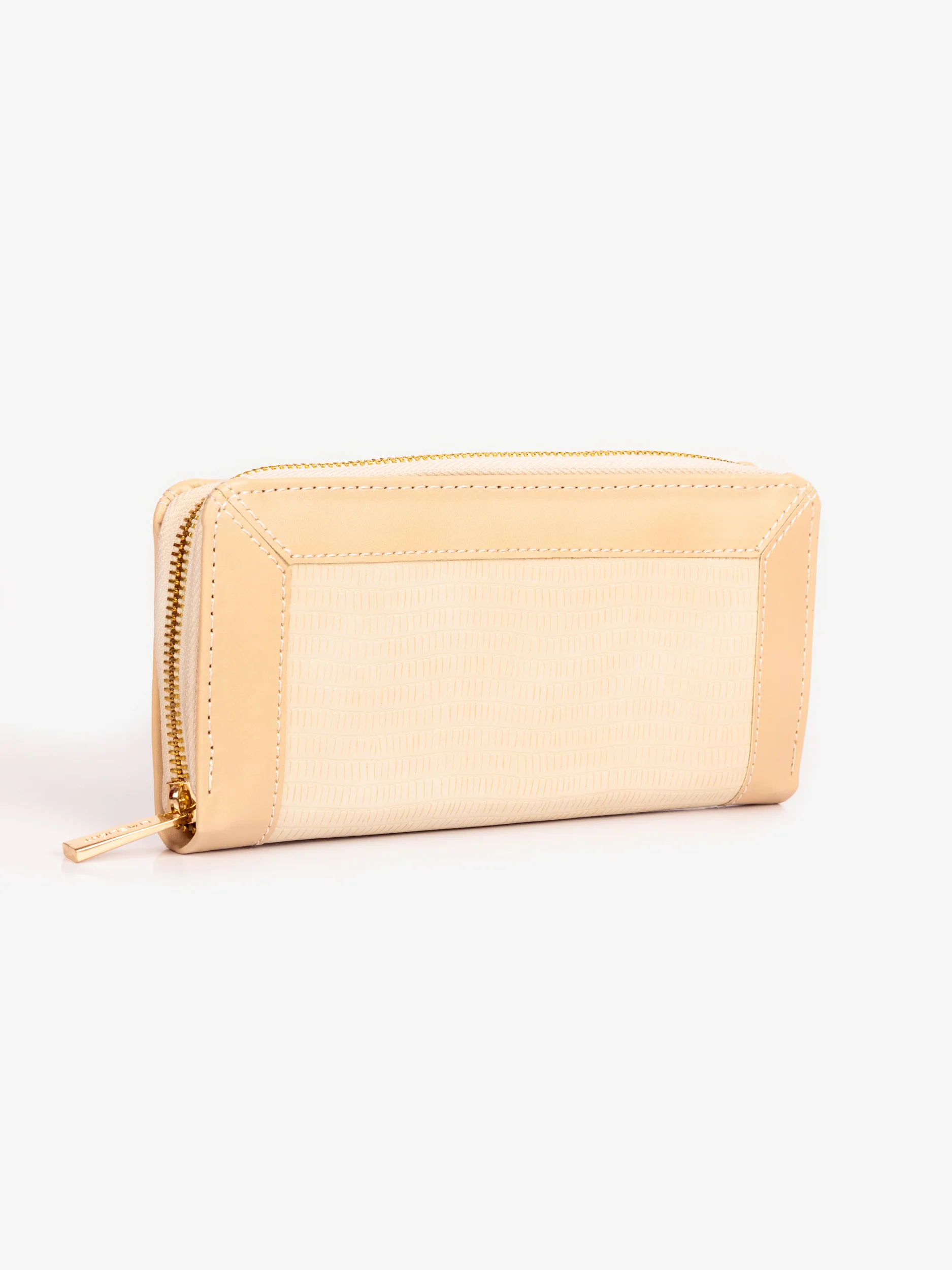 Two-tone Textured Wallet - Image 2