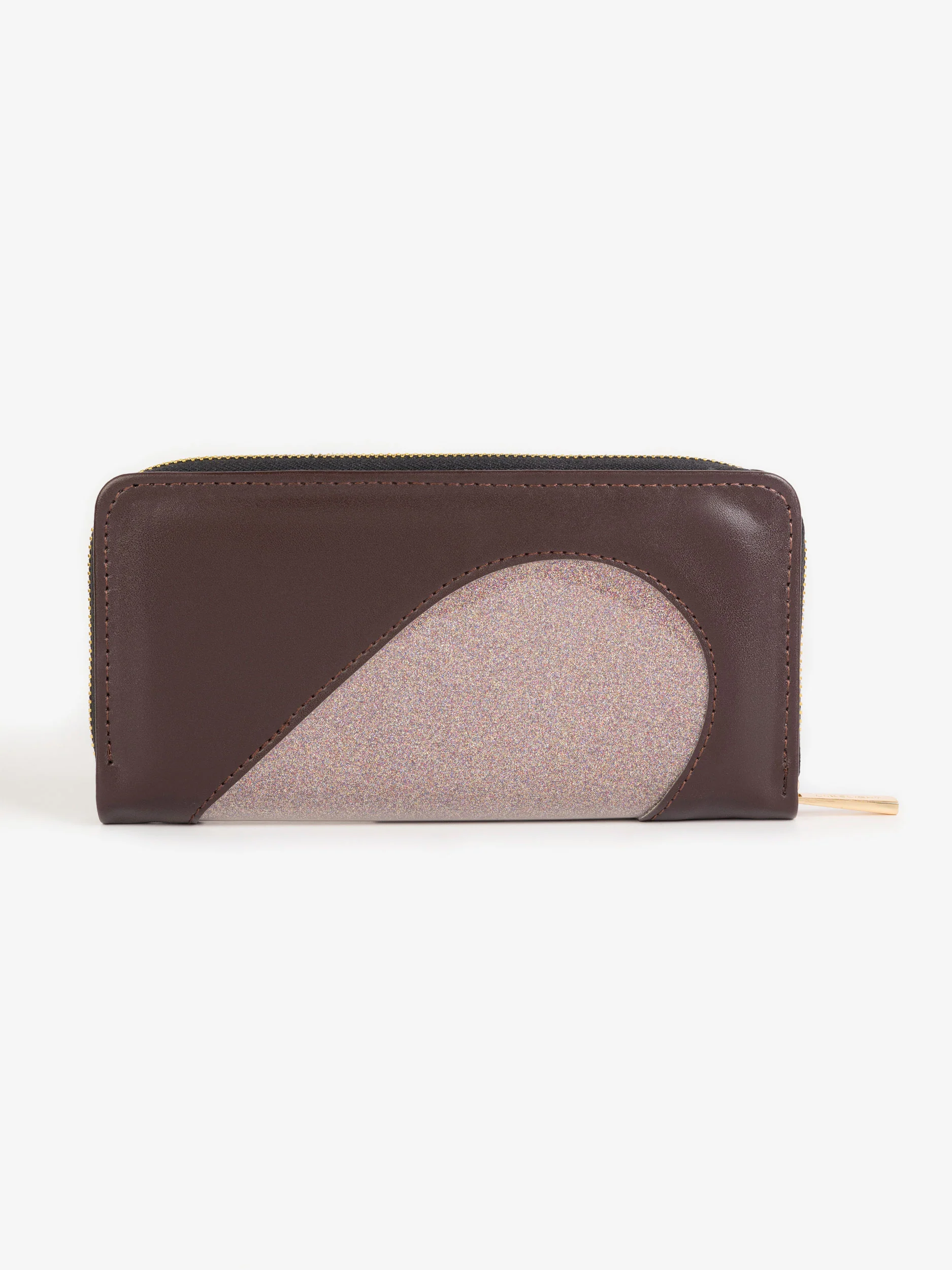 Two-tone Glitter Wallet - Image 3
