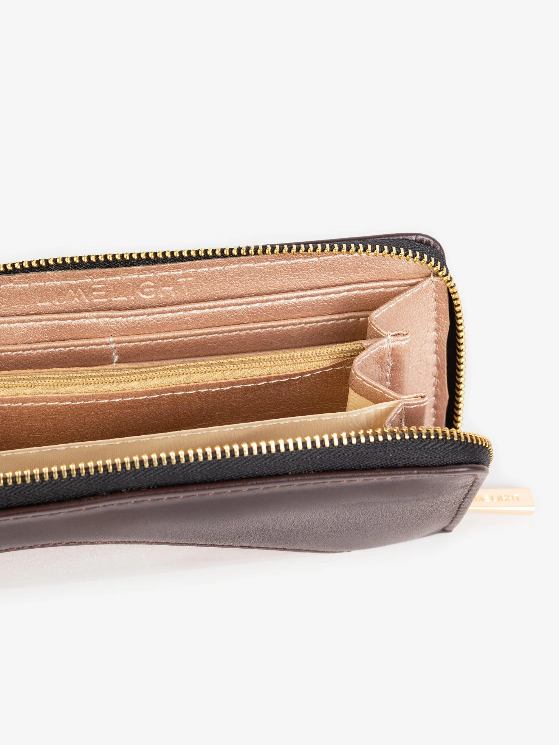 Two-tone Glitter Wallet - Image 4